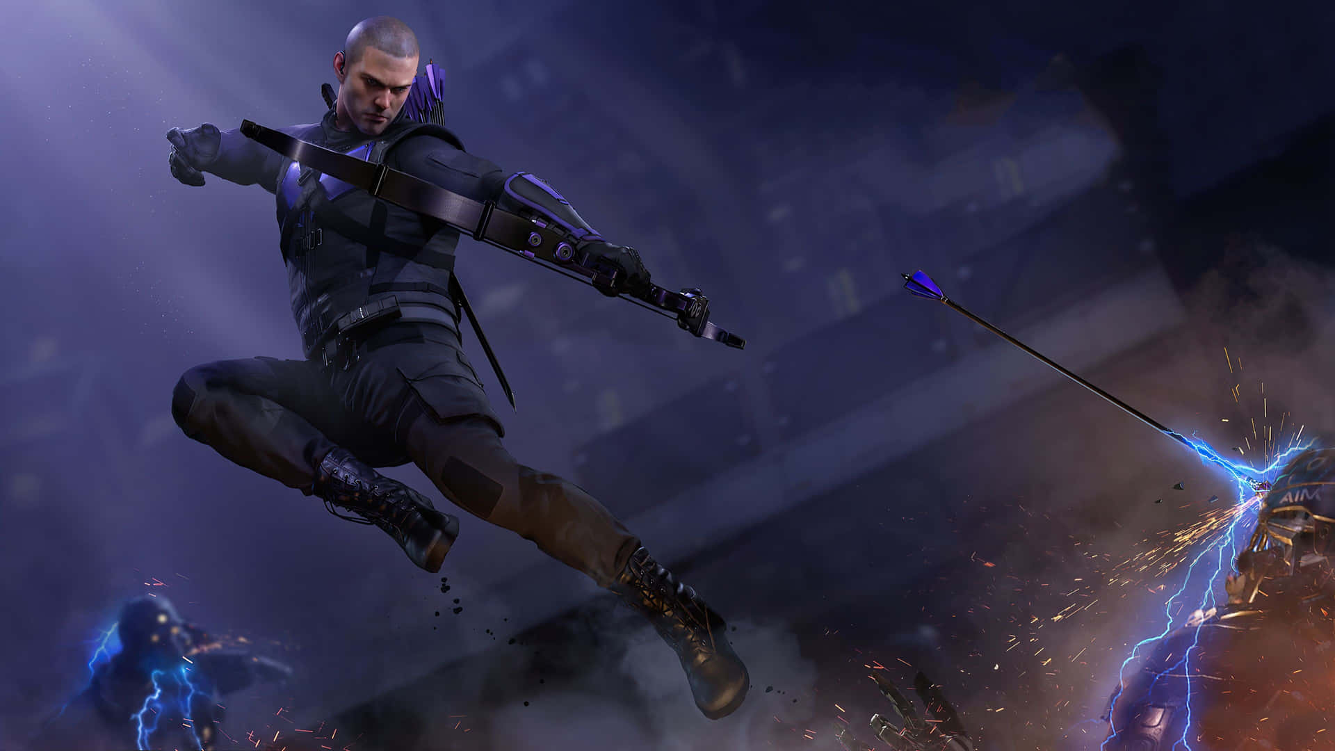 Download Assemble Your Team and Get Ready to Conquer the Marvel Avengers Game Wallpaper