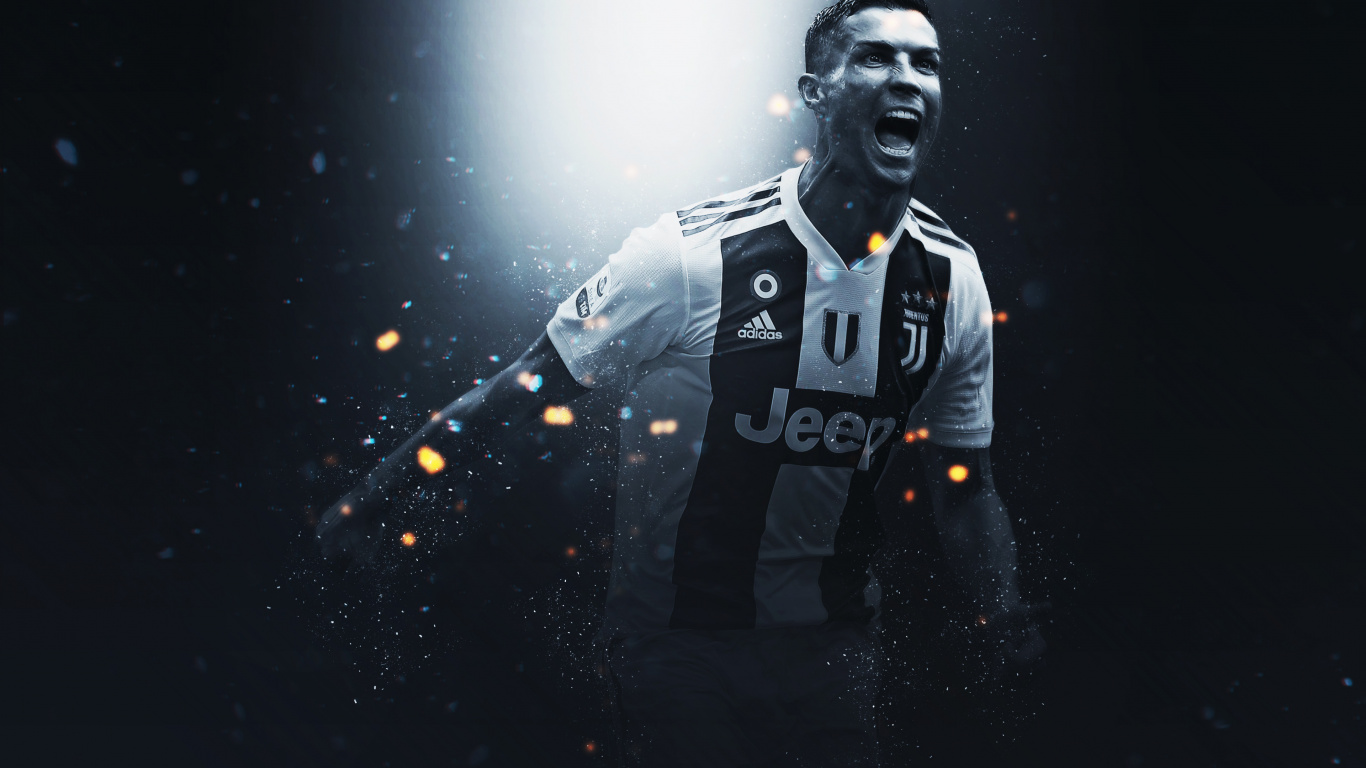 Cristiano Ronaldo Laptop Wallpaper, HD Cristiano Ronaldo 1366x768 Background, Free Image Download