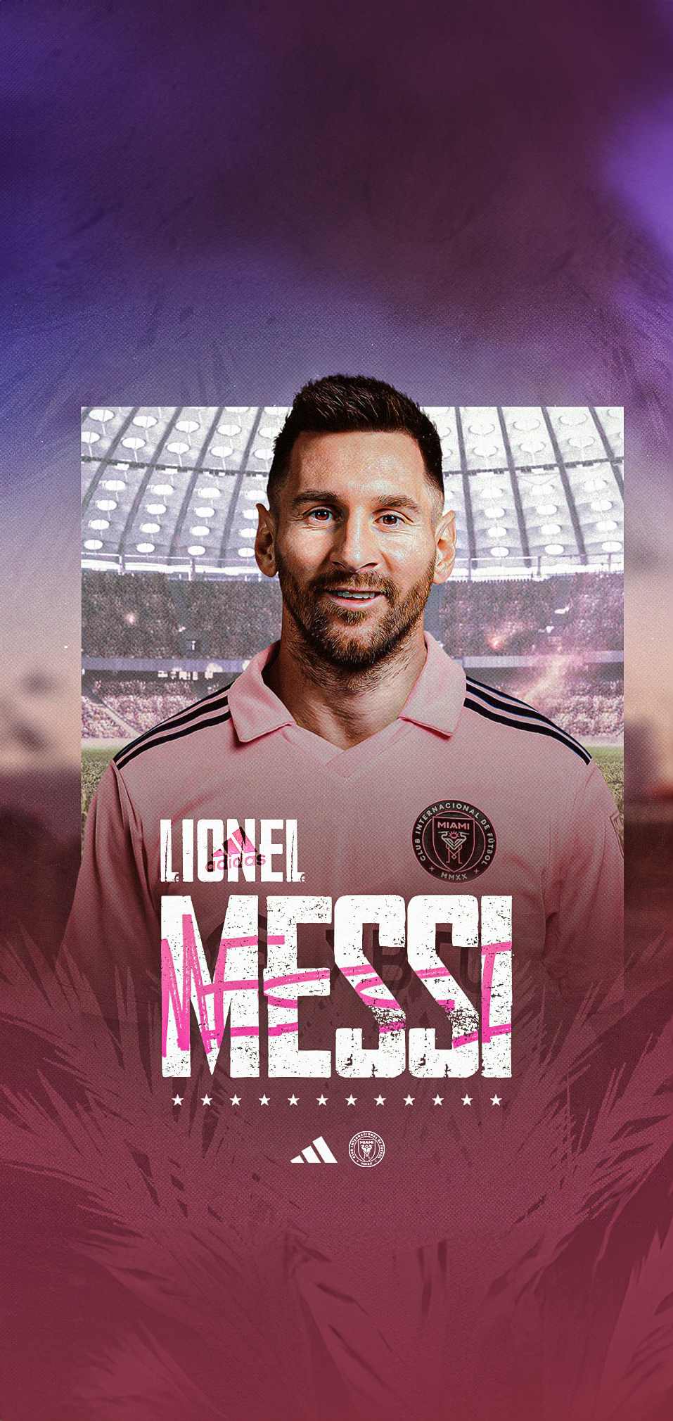 MESSI INTER MIAMI WALLPAPER FOR MOBILE