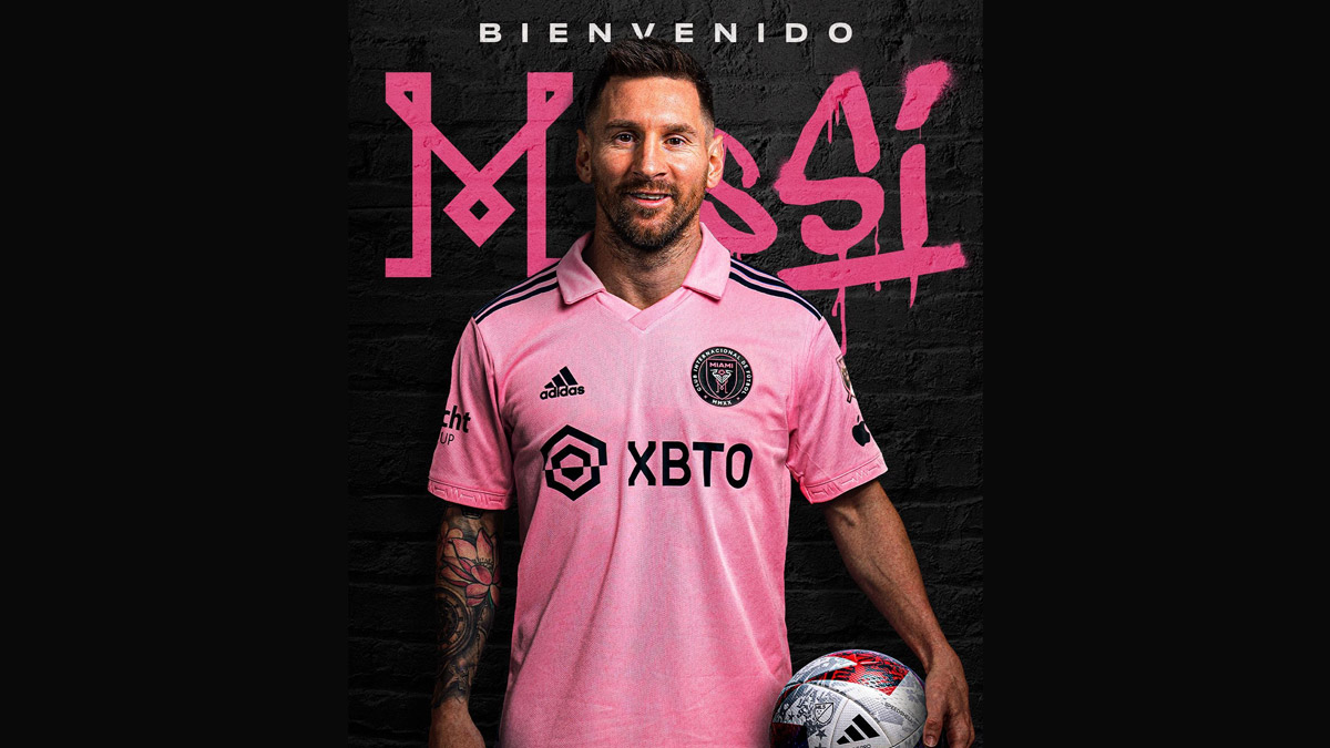 Lionel Messi Inter Miami Image & HD Wallpaper for Free Download: LM10 HD Photo in MLS Club Jersey To Share Online. ⚽ LatestLY