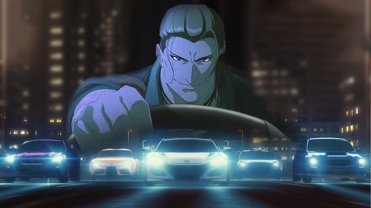 This new car racing anime looks AMAZING