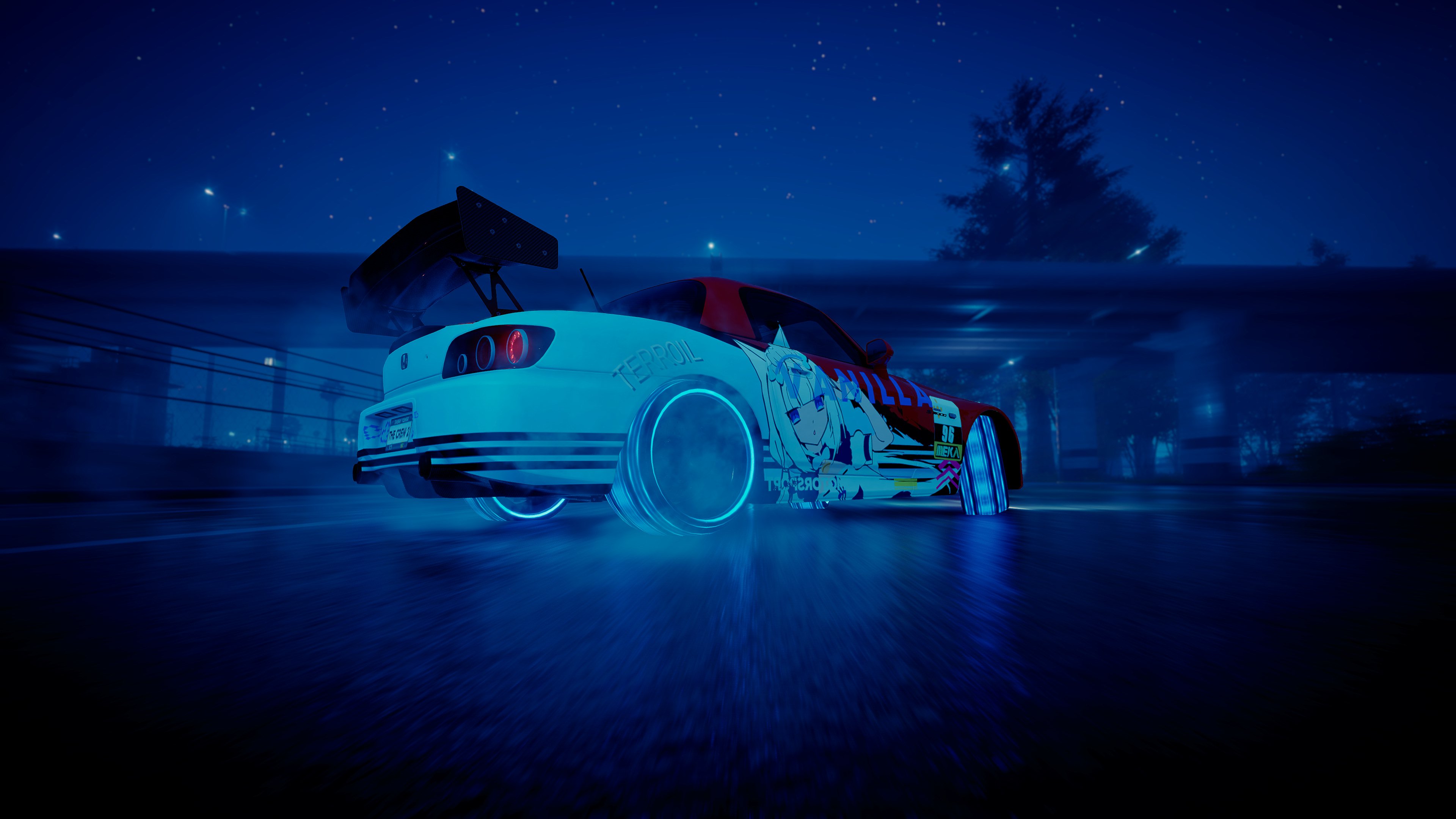 I usually add anime liveries to cars I'll never drive. This time, I seem to have made a mistake- it's become the second best street race car I own, just behind my