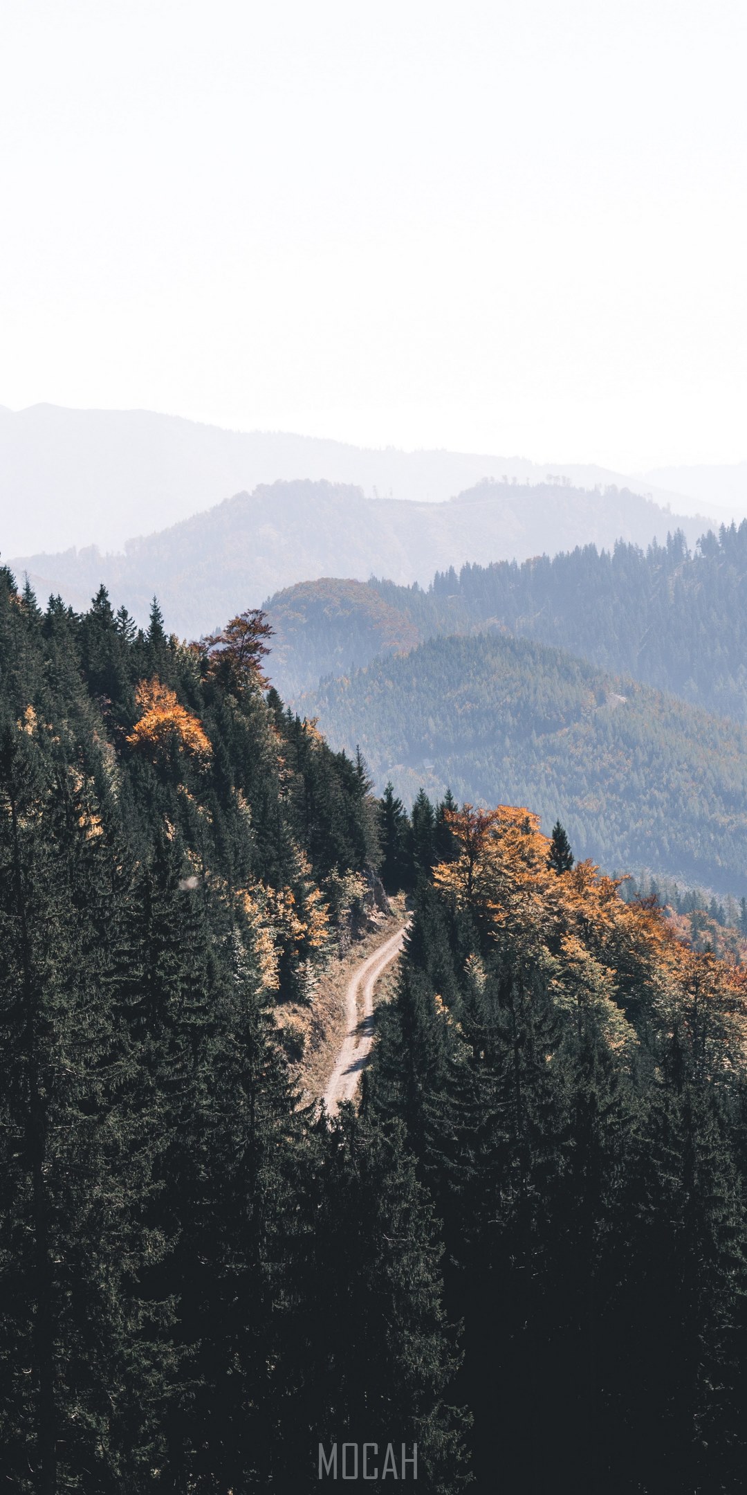 autumn layered hills in austria, BLU G9 Pro wallpaper HD download, 1080x2340 Gallery HD Wallpaper