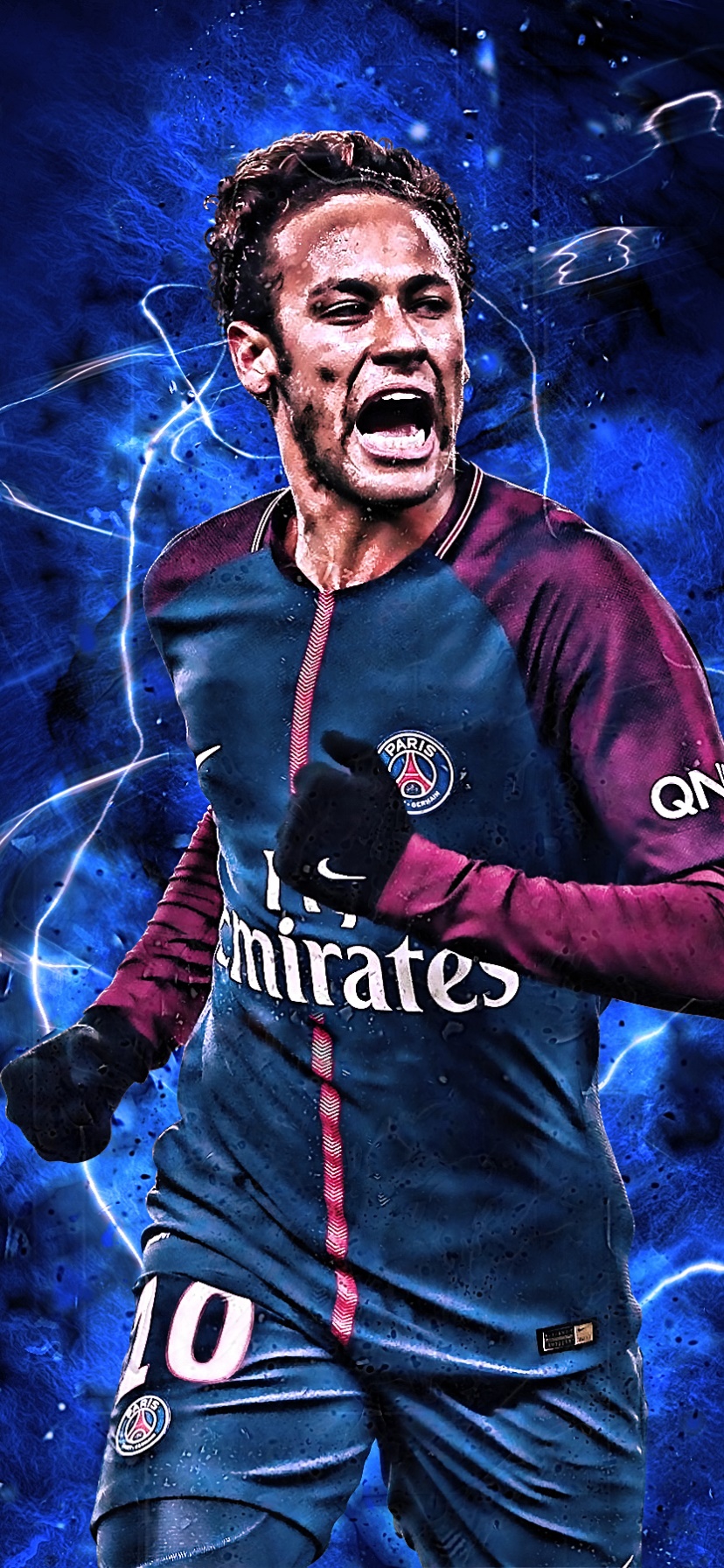 Wallpaper / Sports Neymar Phone Wallpaper, Paris Saint Germain F.C., Soccer, Brazilian, 828x1792 Free Download