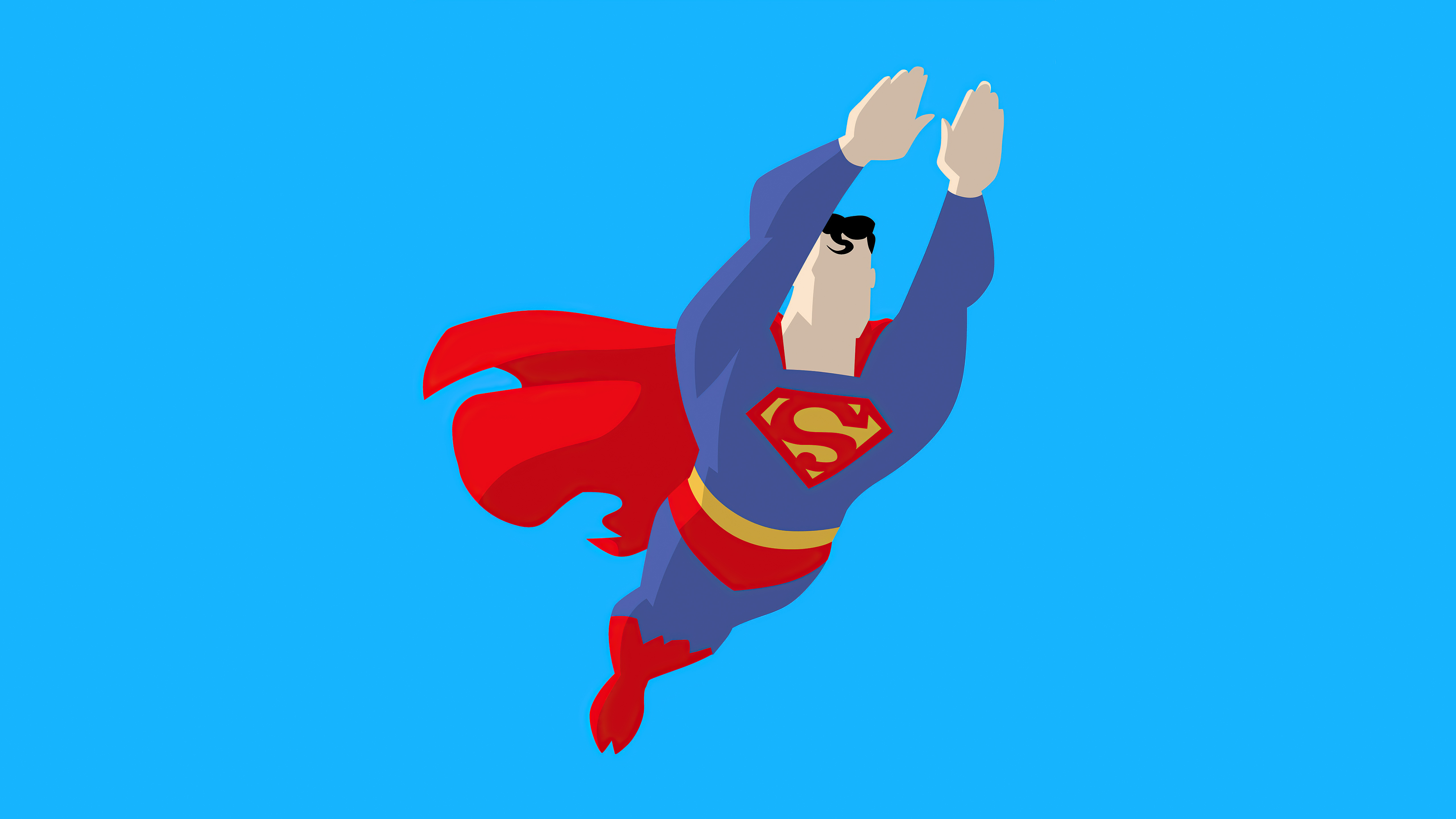 superman, superheroes, minimalism, minimalist, artist, artwork, digital art, hd, 4k, 5k Gallery HD Wallpaper