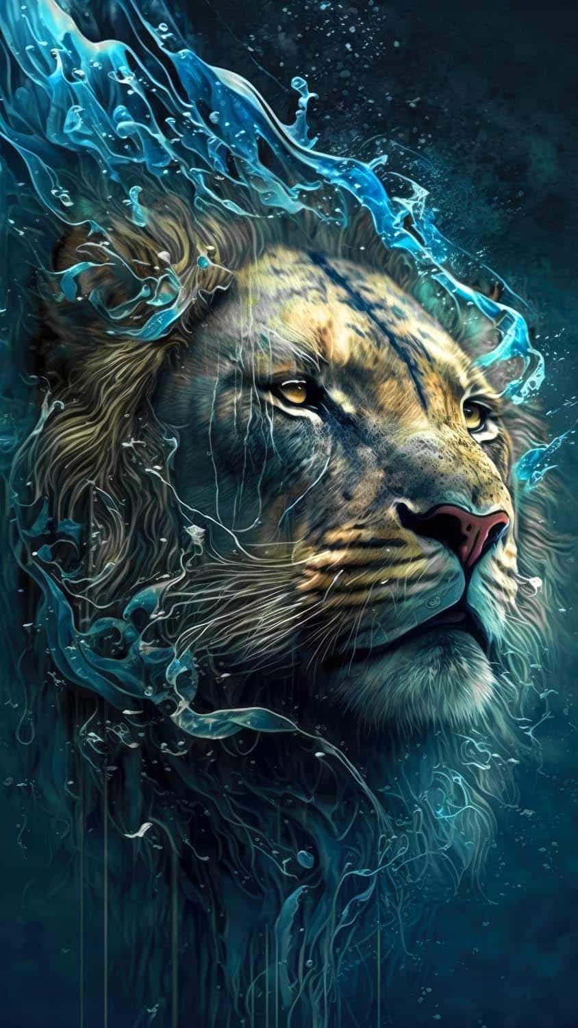 Lion Ai Art IPhone Wallpaper HD IPhone Wallpaper Wallpaper Download