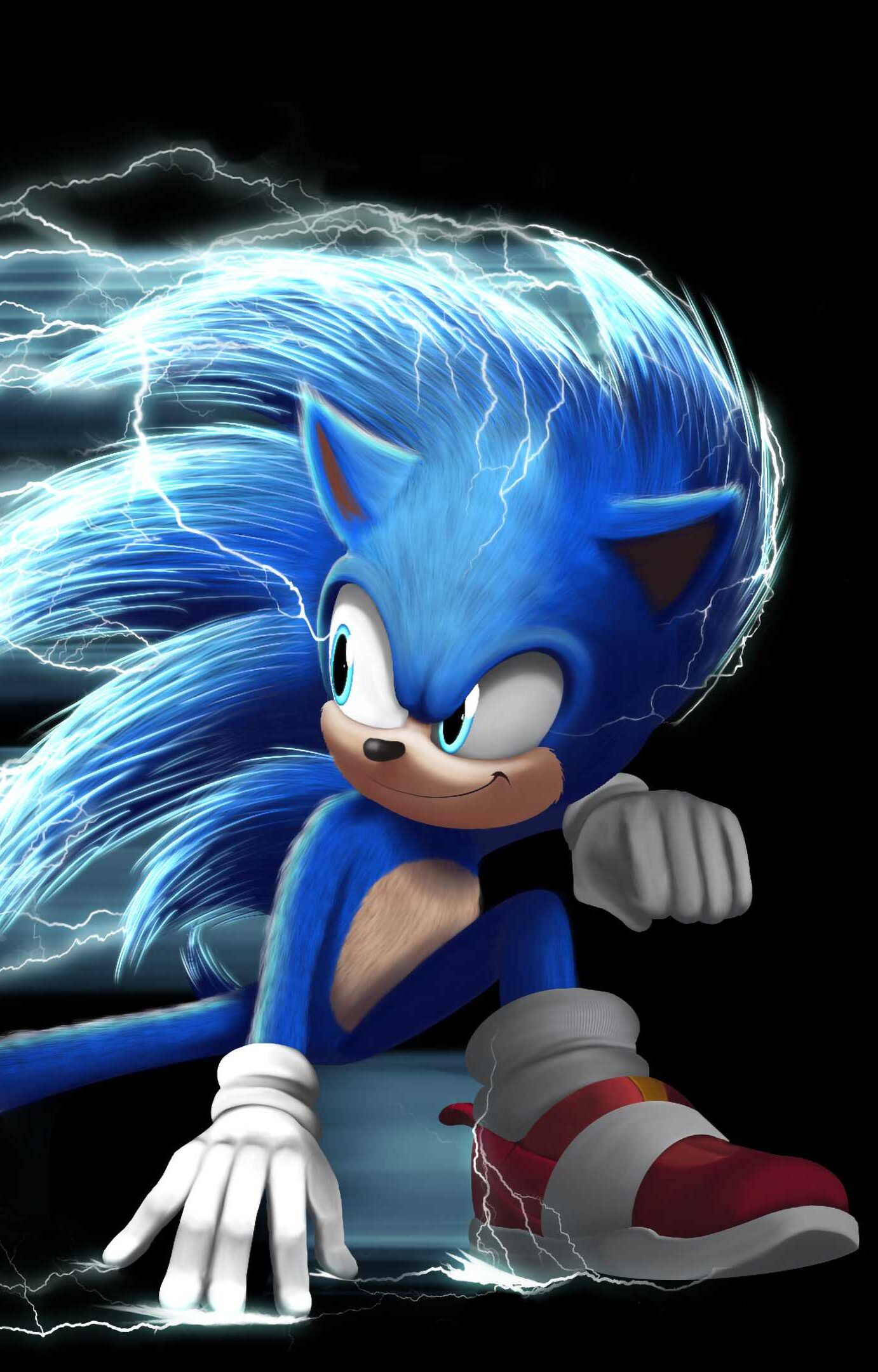 Sonic 4k iPhone Wallpaper