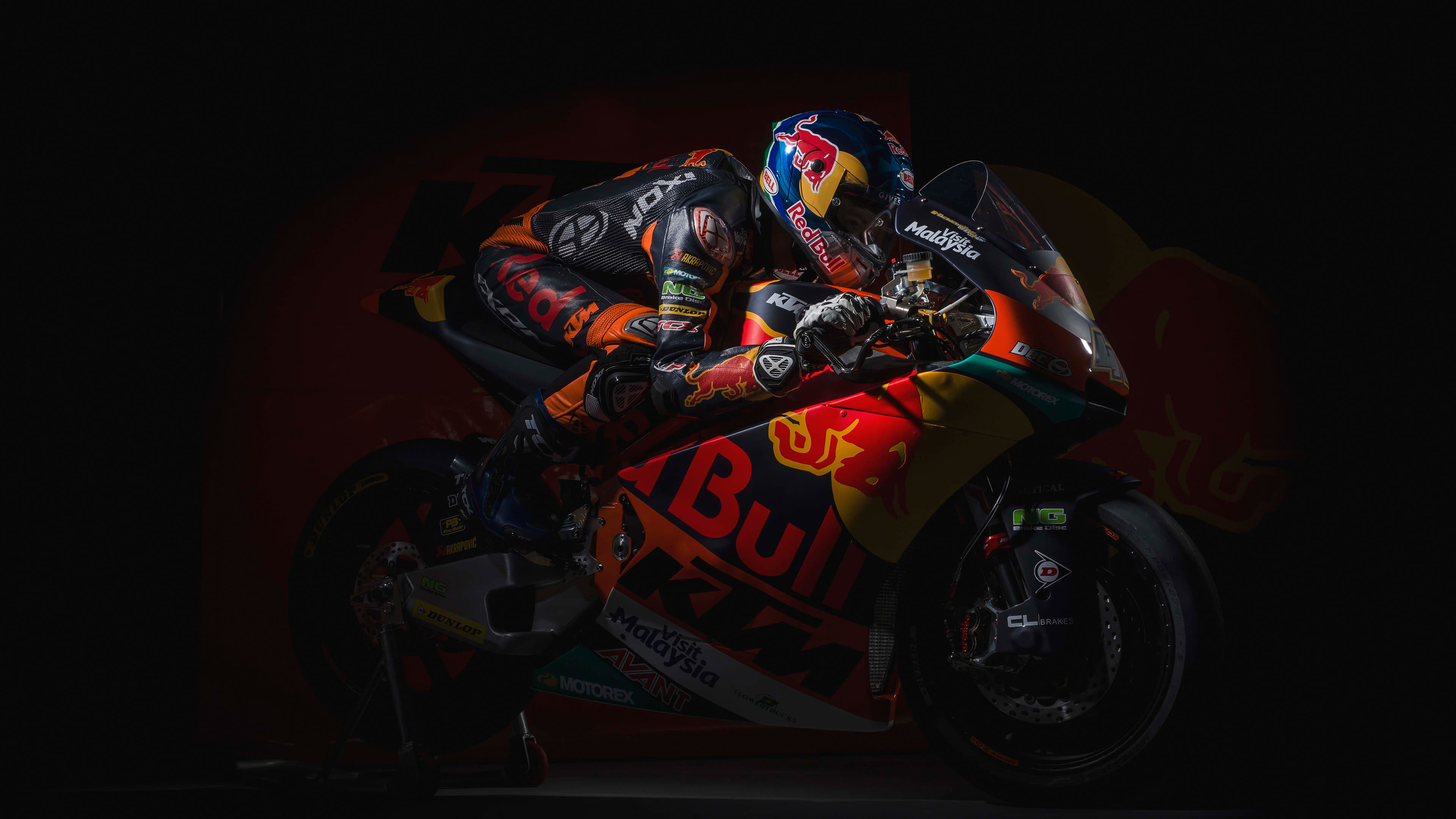 KTM Moto2 UHD 4K Wallpaper