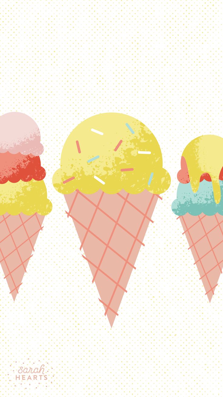 Ice Cream Summer Quote iPhone Wallpaper Home Screen. iPhone wallpaper, Summer themed wallpaper, iPhone wallpaper plants