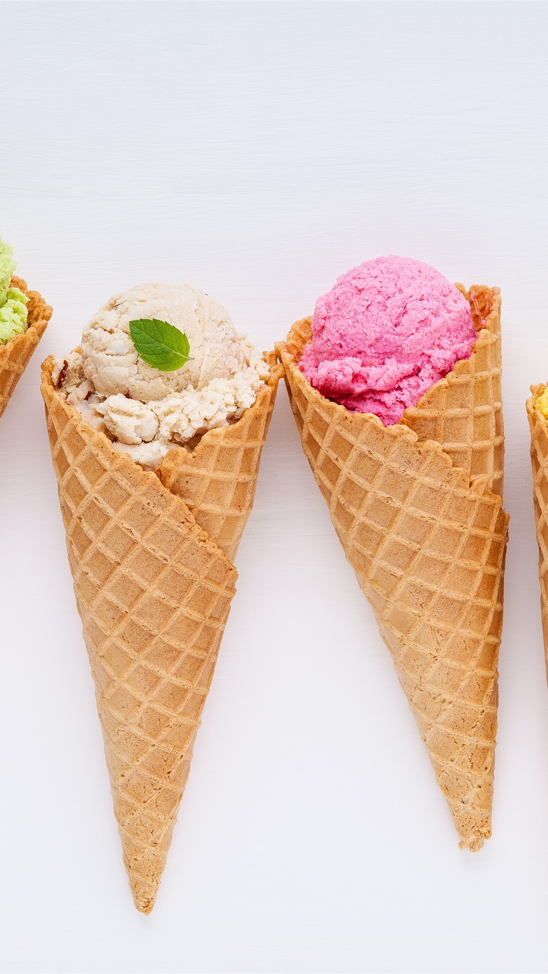 Some Colorful Ice Cream, Summer Dessert 1242x2688 IPhone 11 Pro XS Max Wallpaper, Background, Picture, Image