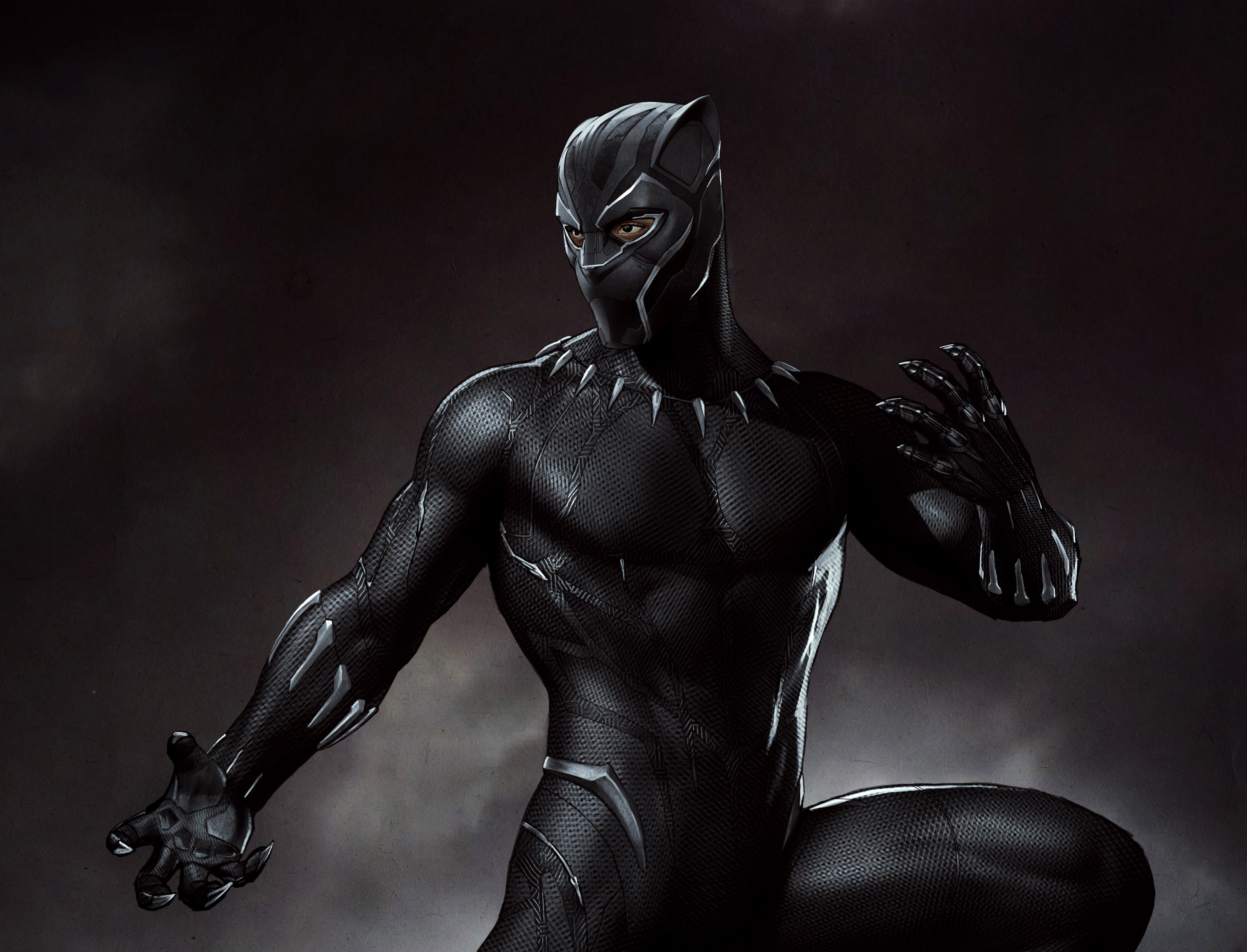 4K Black Panther (Marvel Comics) Wallpaper and Background Image