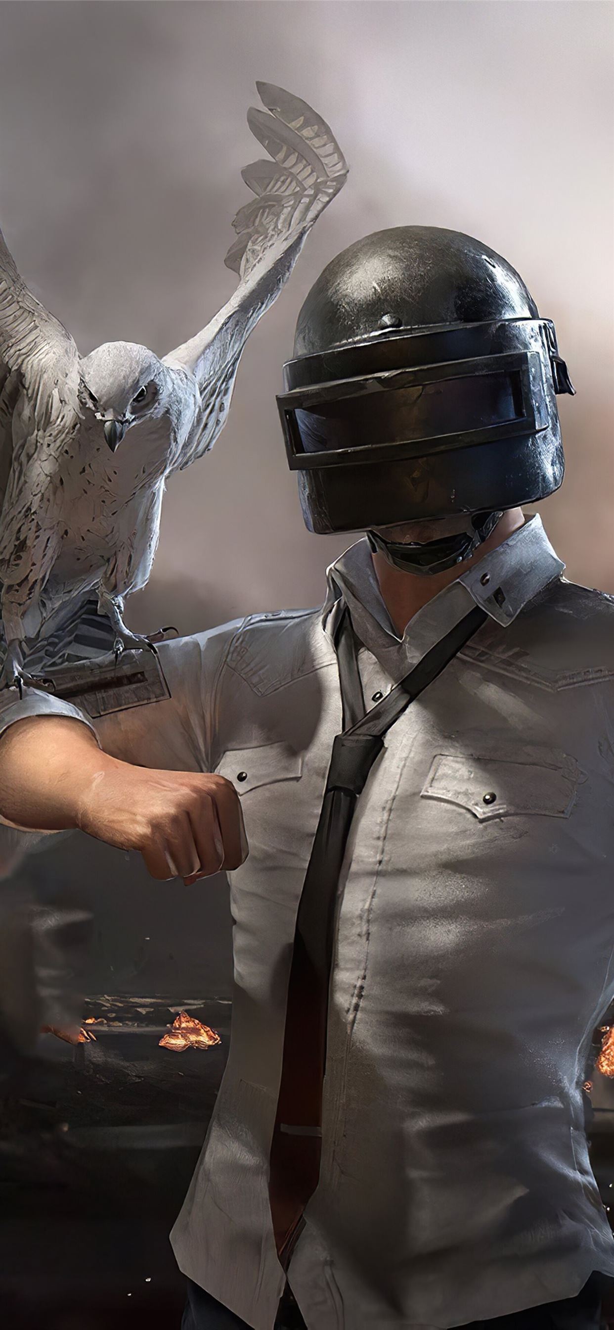 PUBG Mobile Falcon 4K phone HD Image Backg. iPhone Wallpaper Free Download