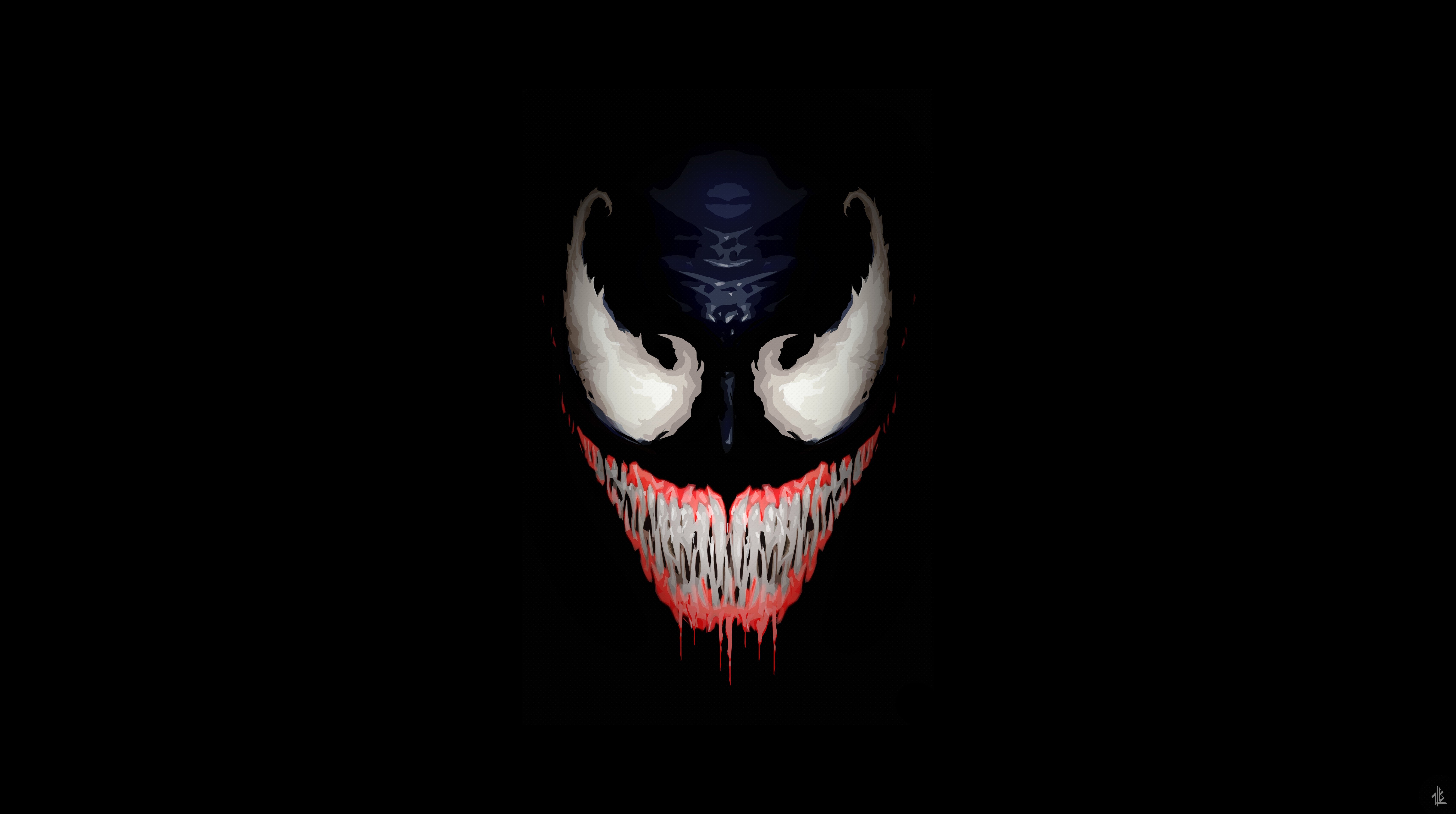 4K Venom Wallpaper and Background Image