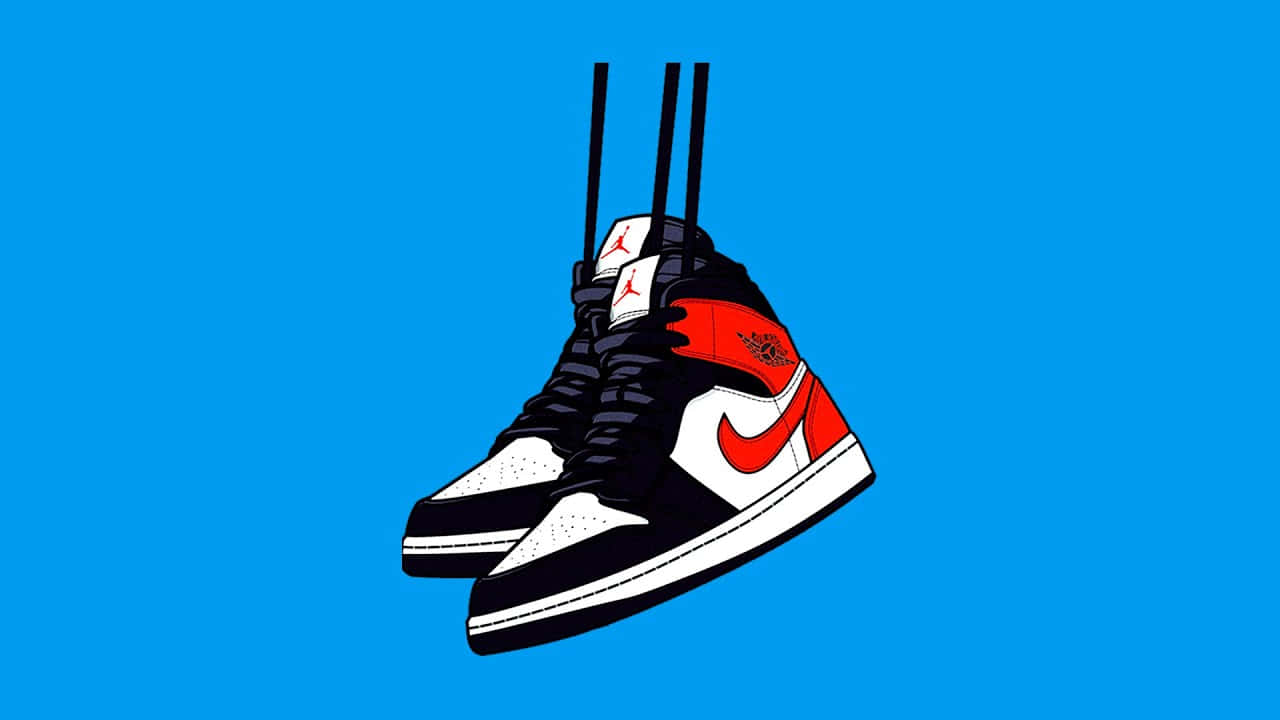 Download 'The Latest Trend Ahead of the Curve with Sneakerhead!' Wallpaper