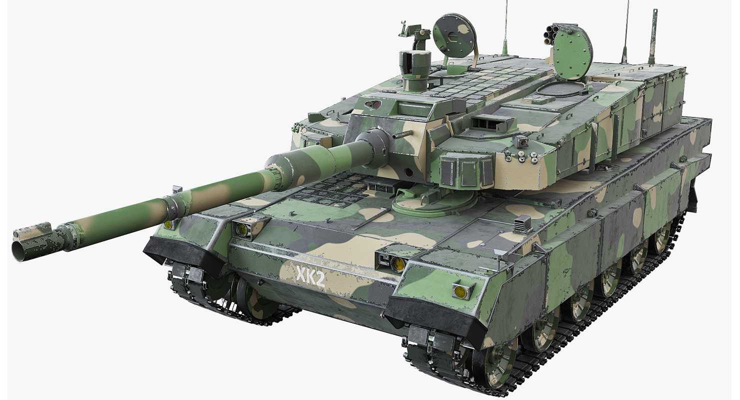 K2 Black Panther 3D Model $139 - .max .fbx