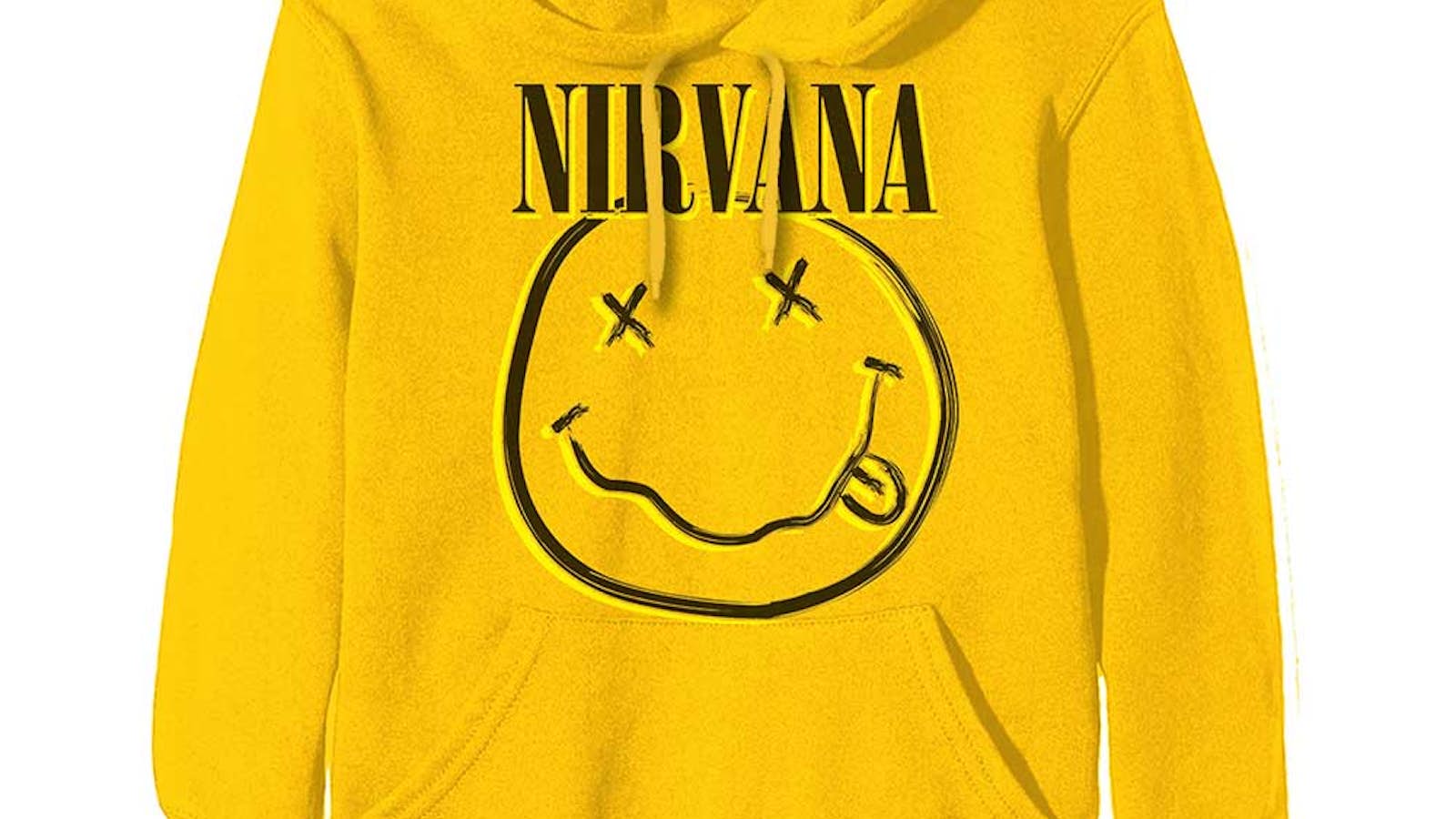 Nirvana Hoodie Smiley (Yellow)