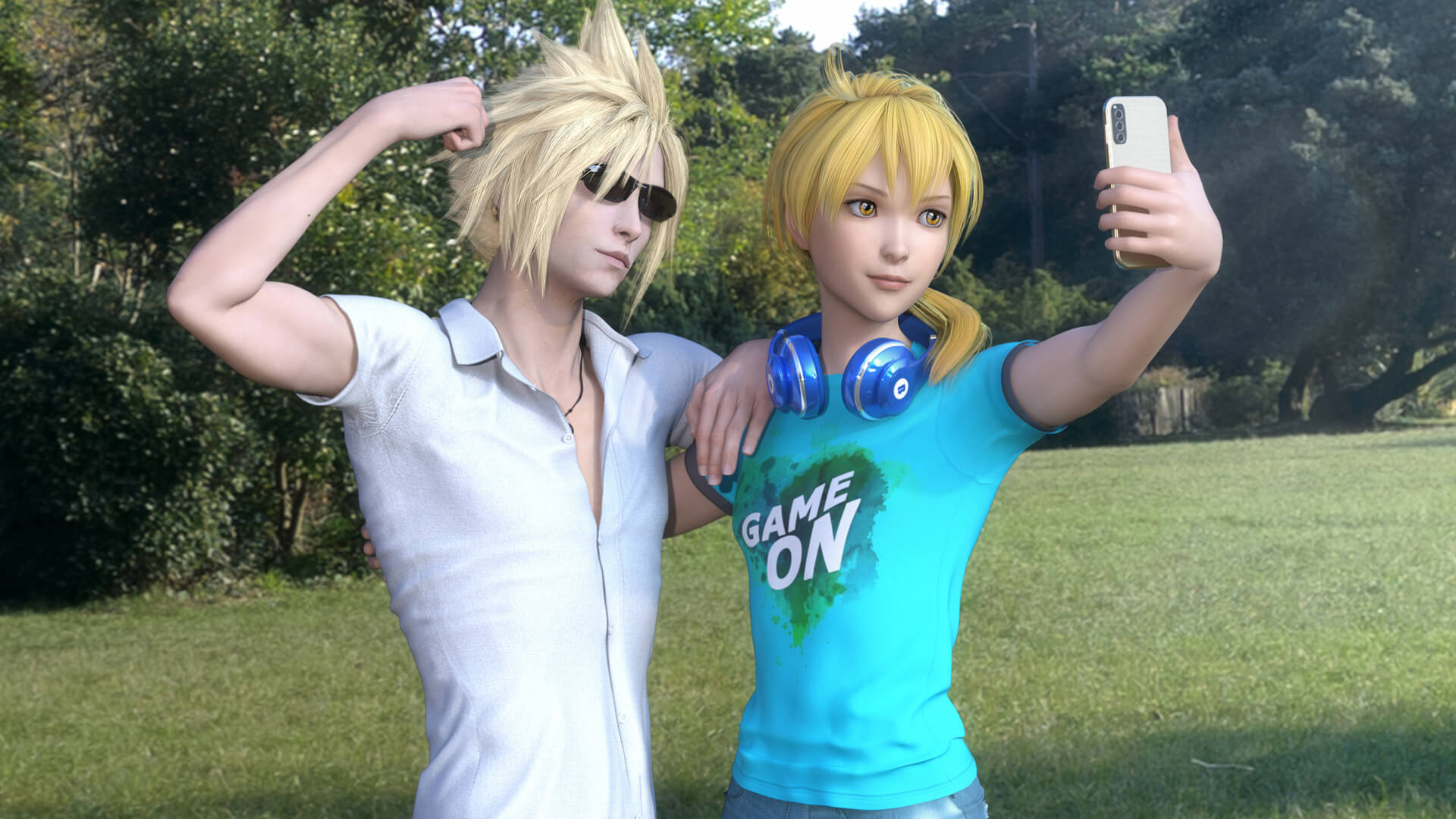 Selfie!! 3D Desktop HD Wallpaper