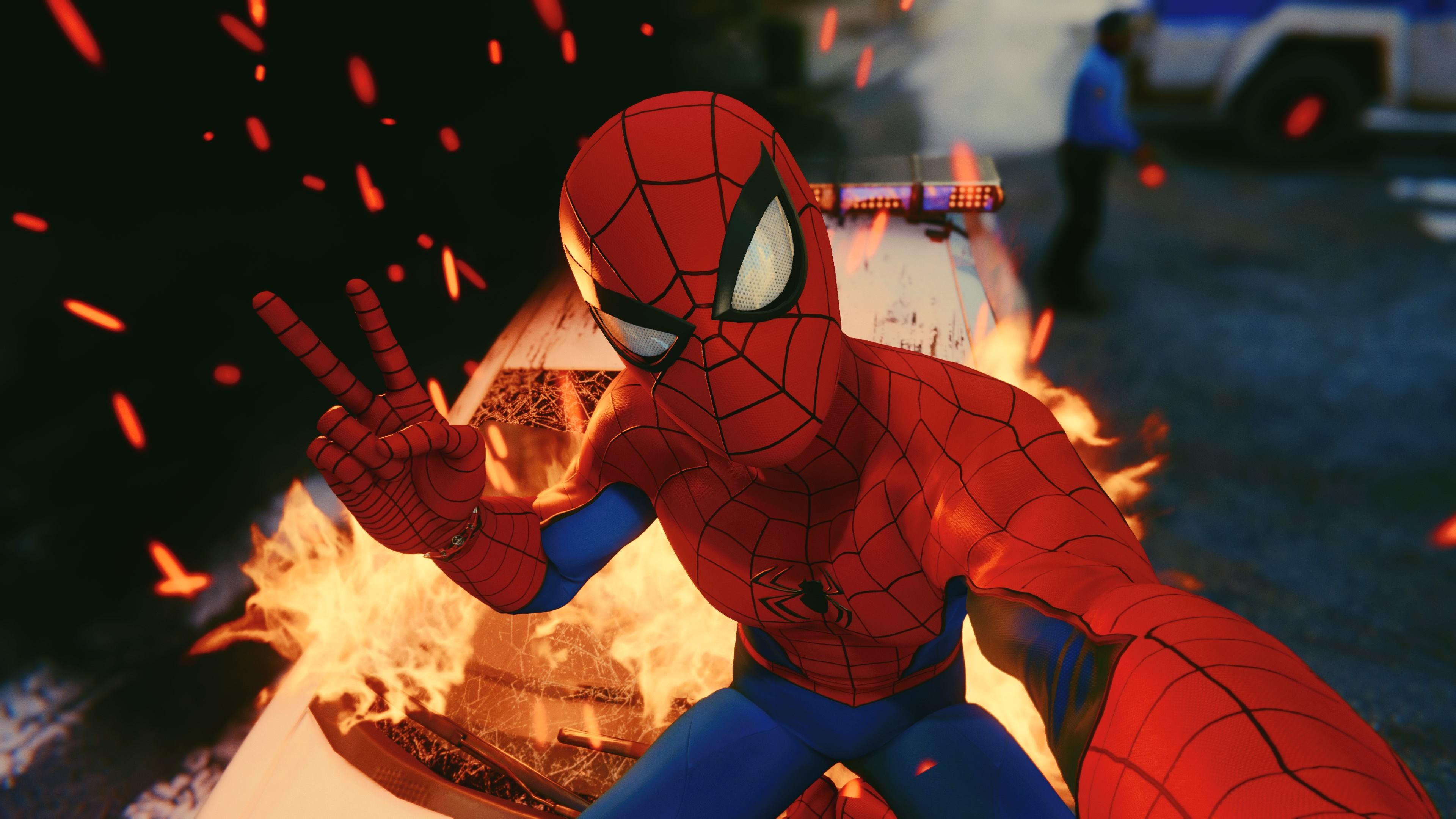 Free download Spiderman Taking Selfie Ps4 4k 2018 superheroes wallpaper [3840x2160] for your Desktop, Mobile & Tablet. Explore Kine Game Wallpaper. Game Wallpaper, Cool Game Wallpaper, HD Game Wallpaper