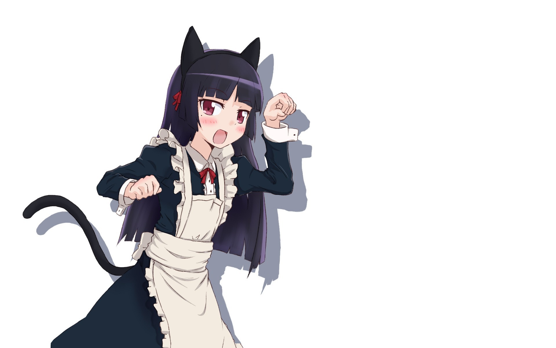 Wallpaper, illustration, anime, cartoon, Ore no Imouto ga Konnani Kawaii Wake ga Nai, Gokou Ruri, clothing, costume, 1920x1200 px 1920x1200