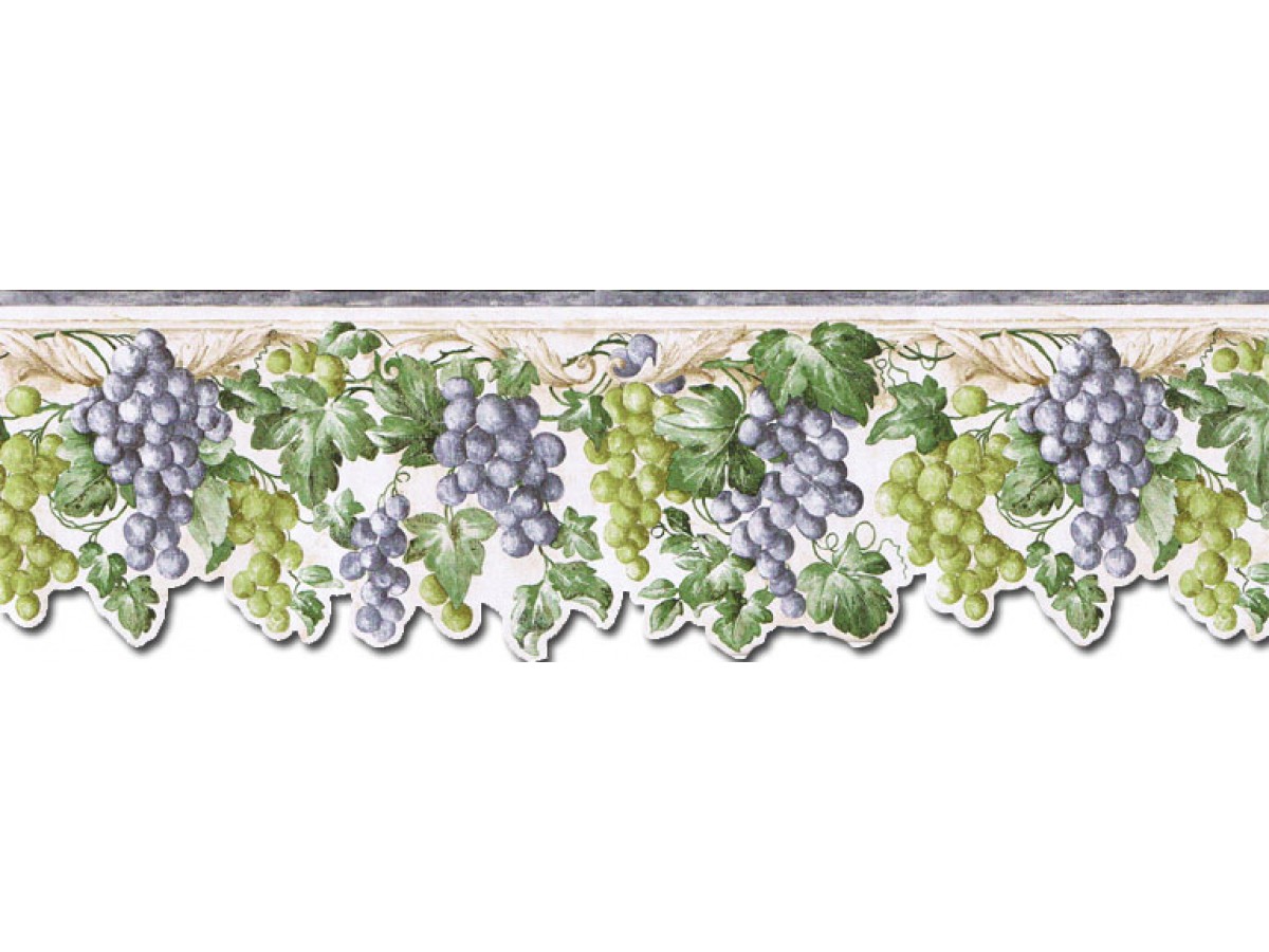 Grape Fruits Wallpaper Border FF22018DB