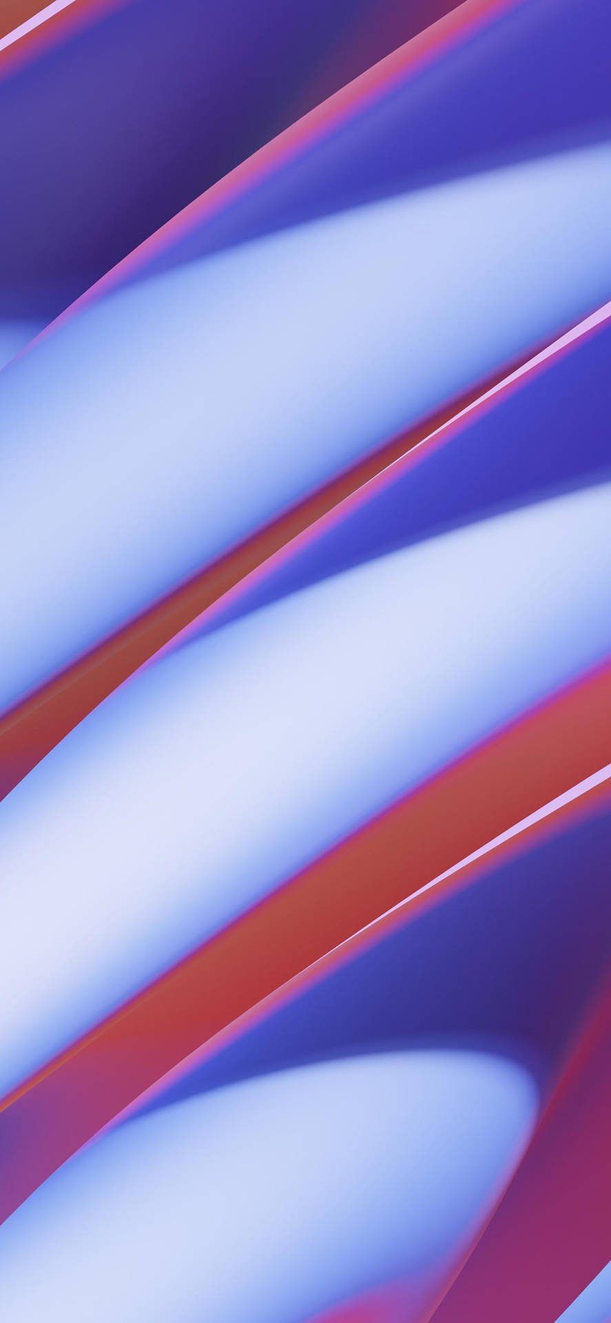 Download iPhone 14 Pro 3D Purple And Red Wallpaper