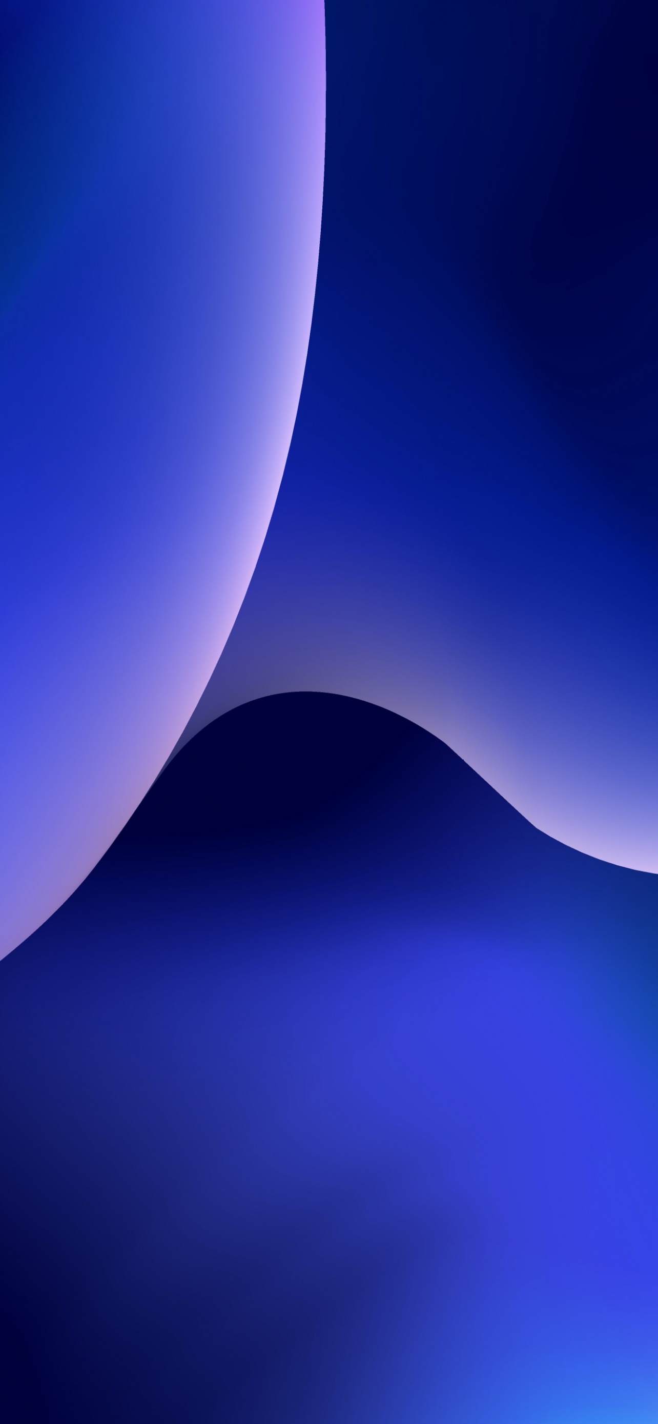 iOS Wallpaper 4K, Blue background, Texture, Curves