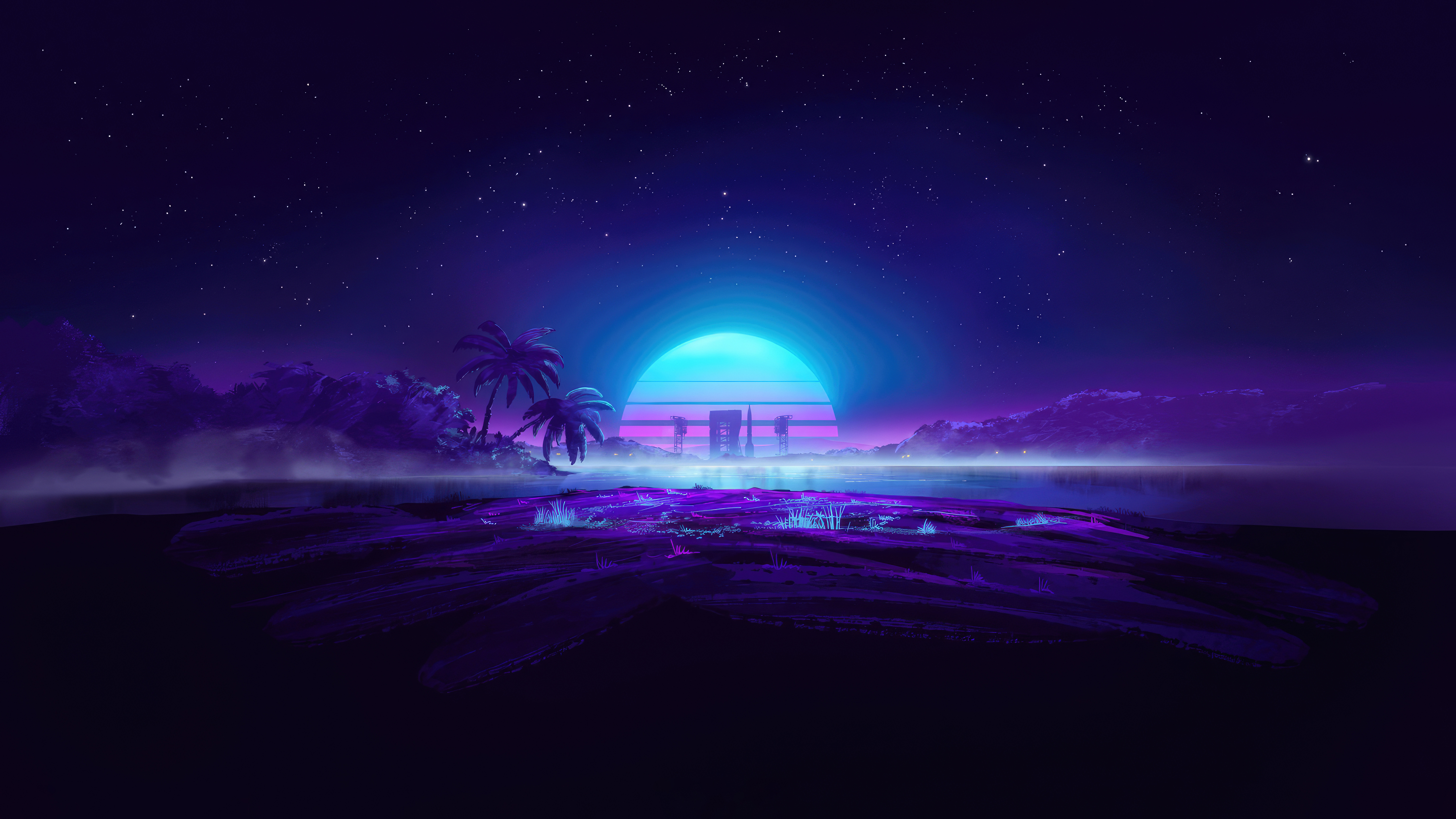 Artistic Vaporwave HD Wallpaper and Background