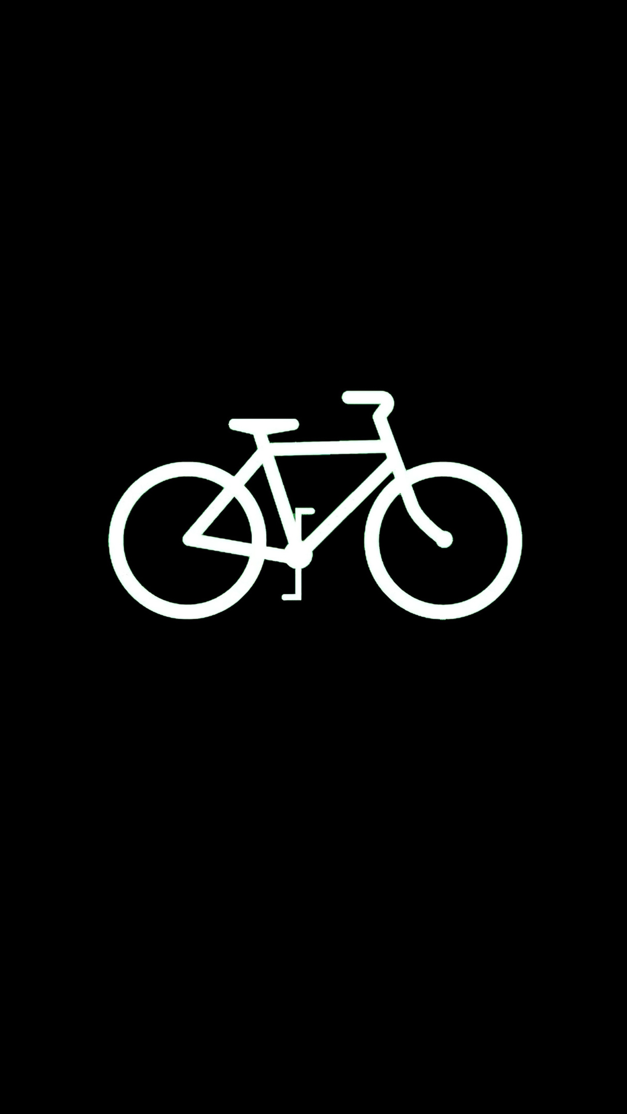 bicycle, dark, black, minimalism, minimalist, hd, 4k Gallery HD Wallpaper