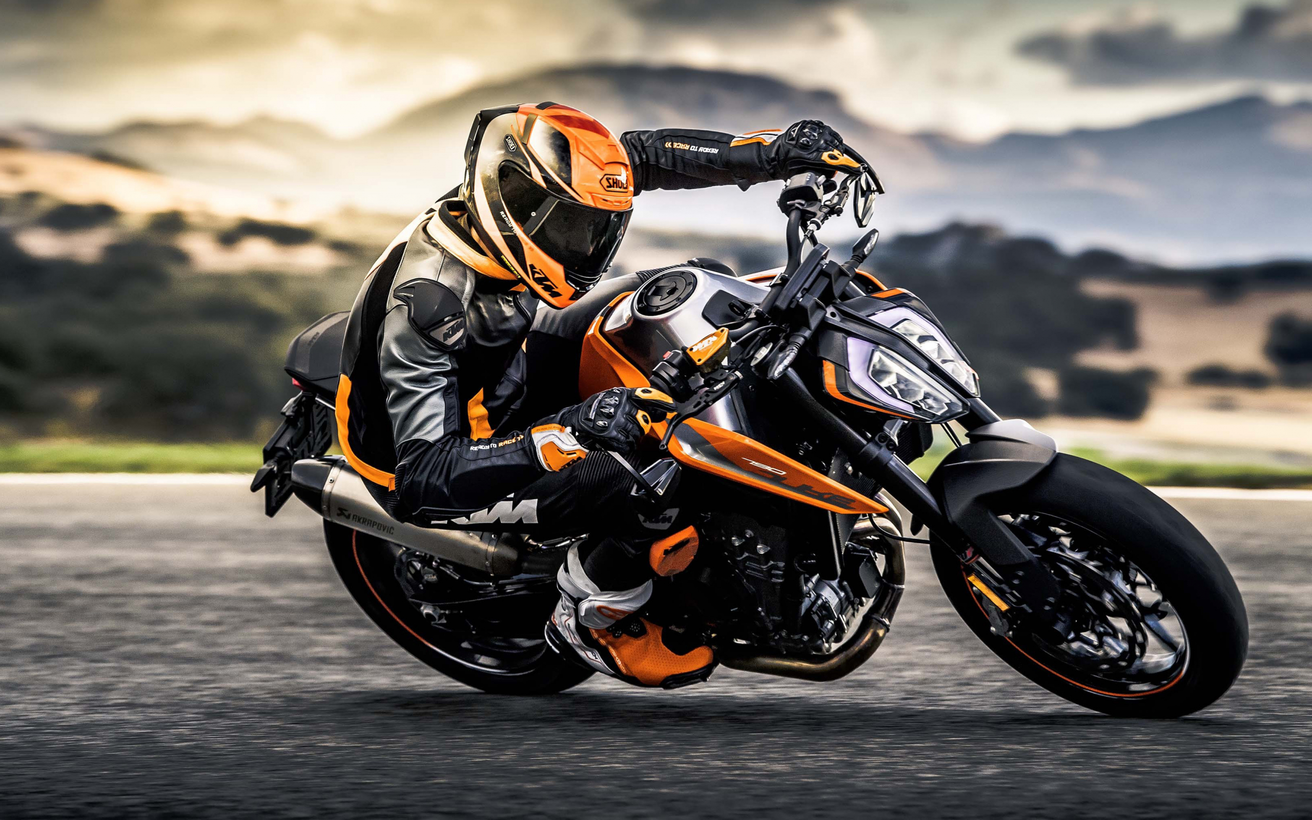 Download wallpaper 2560x1600 2018 ktm 790 duke, sports bike, dual wide 16:10 2560x1600 HD background, 15282
