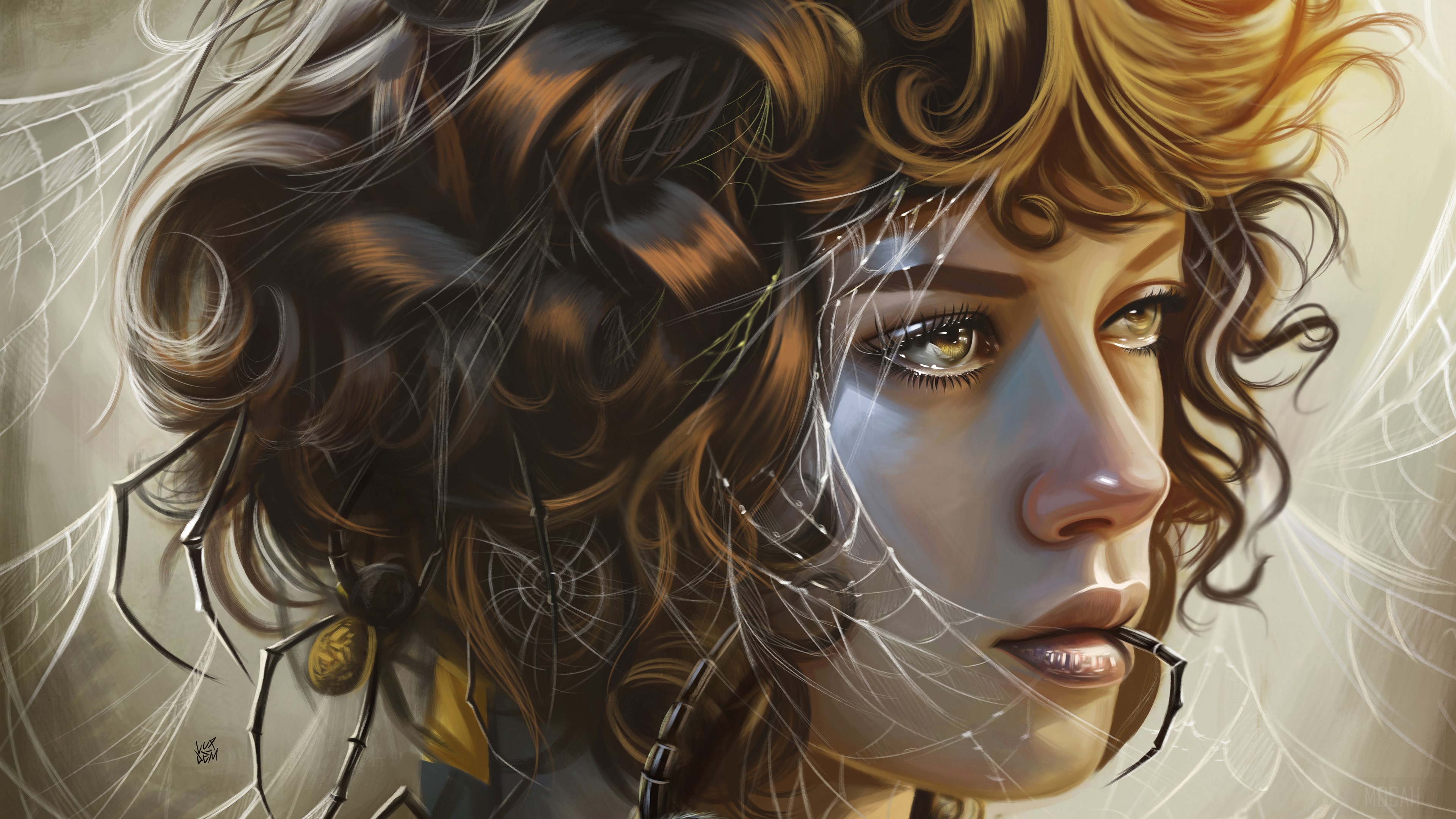 Graphic Design Girl Art 4k Gallery HD Wallpaper