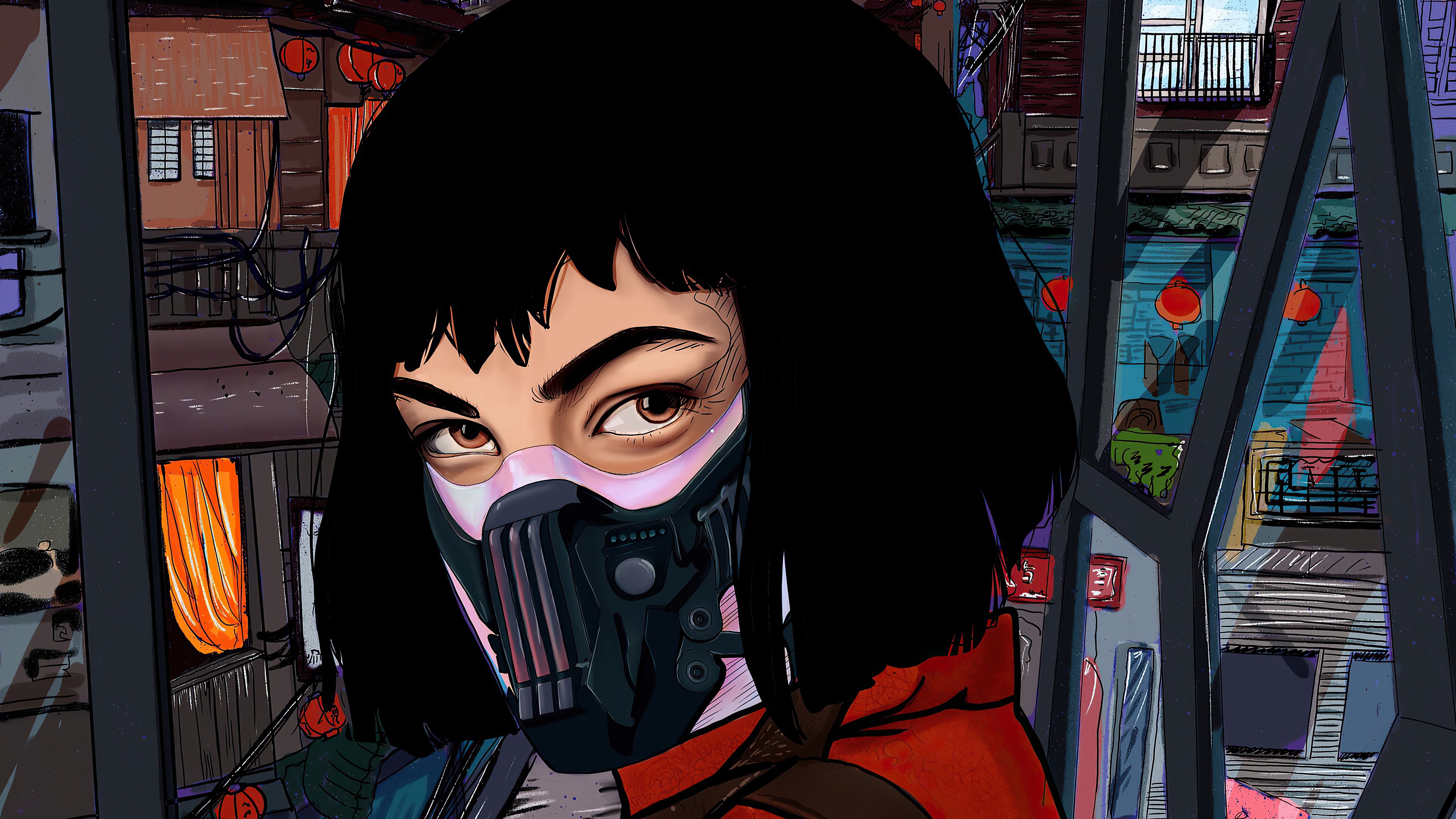 Wallpaper 4k Money Heist Tokyo Wallpaper