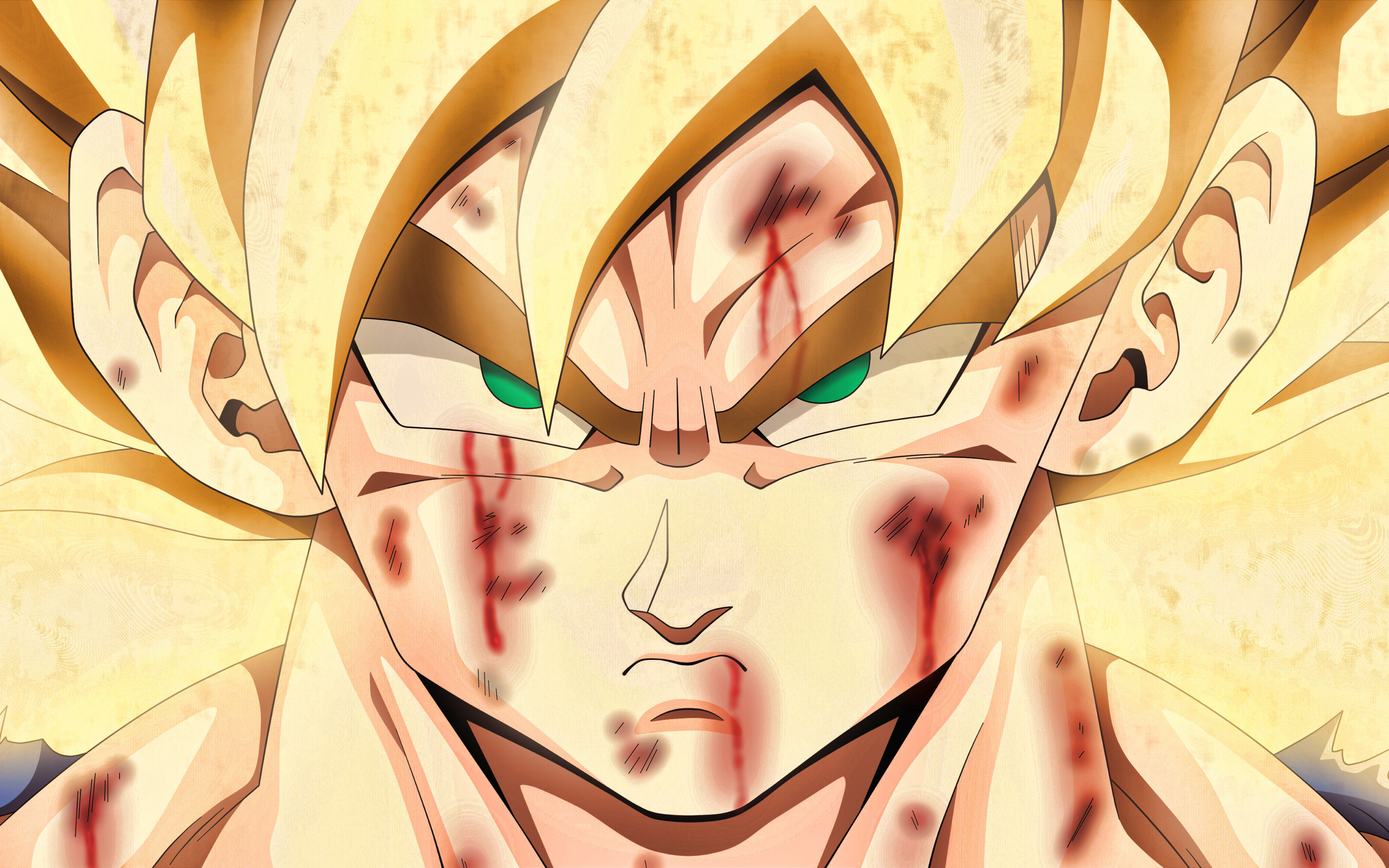 Download wallpaper Golden Goku, 4k, Goku SSJ3, portrait, Dragon Ball Super, artwork, DBZ, Goku Super Saiyan 3, manga, DBS, Son Goku for desktop with resolution 3840x2400. High Quality HD picture wallpaper