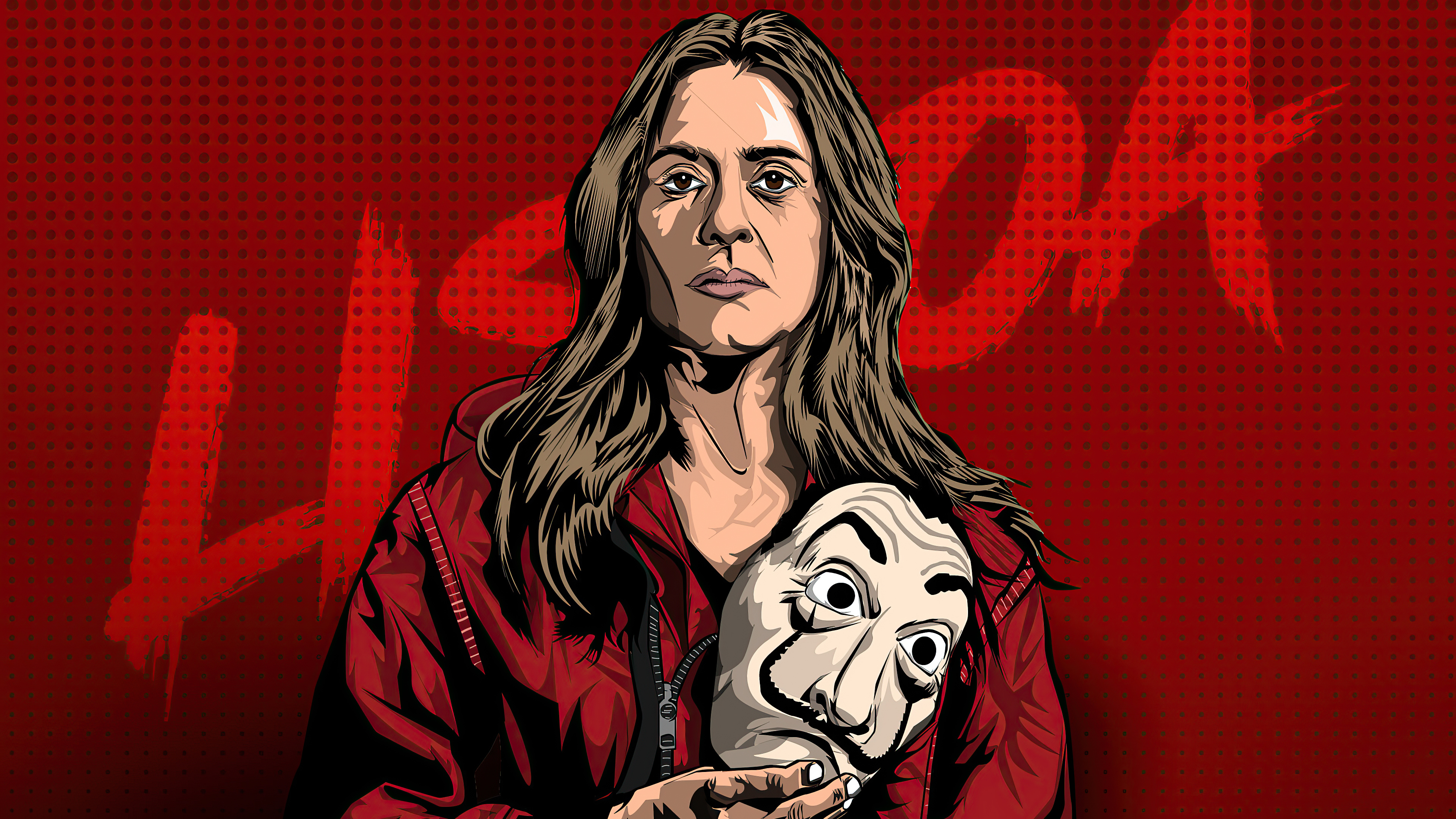 TV Show Money Heist 4k Ultra HD Wallpaper