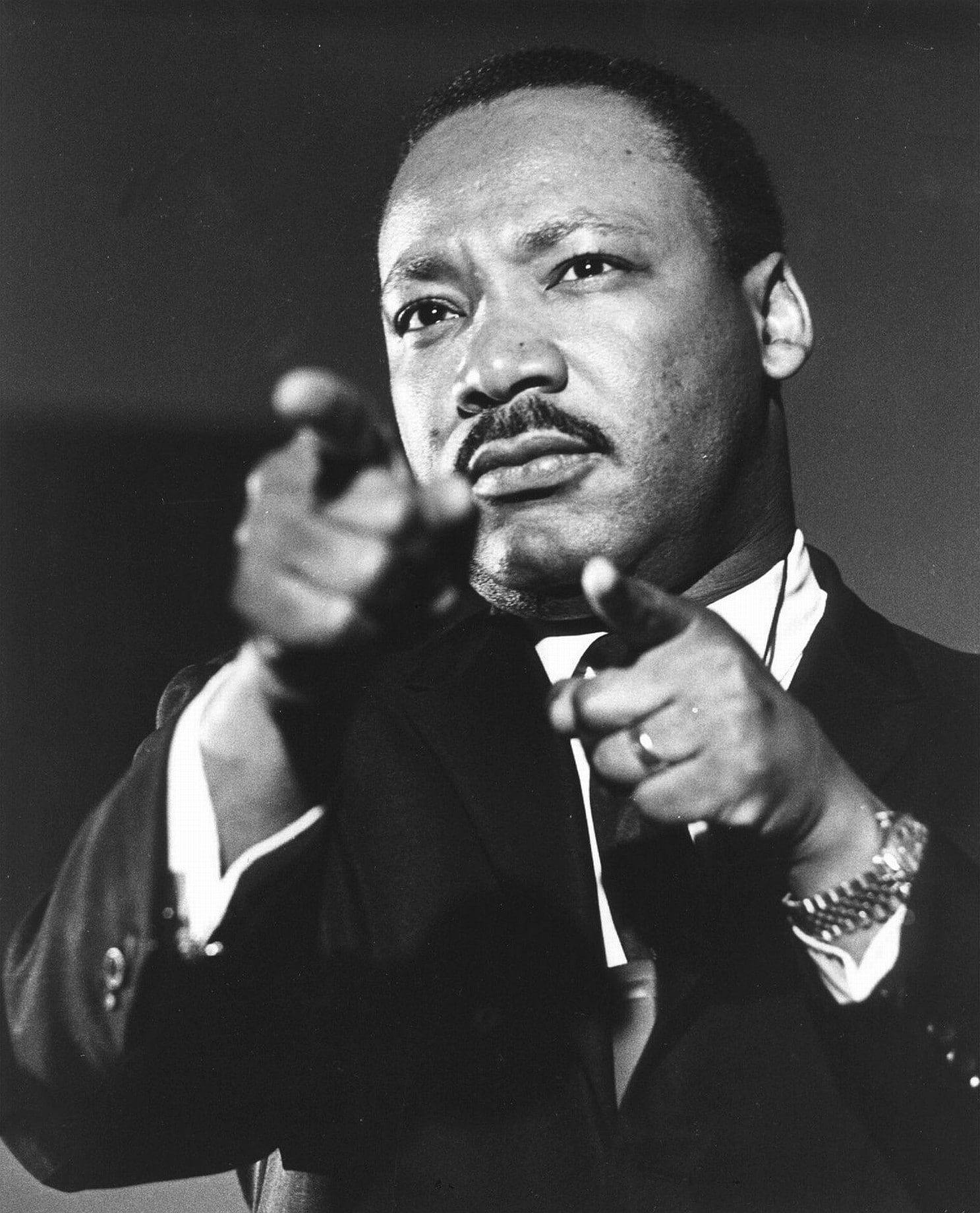 Wallpaper / portrait, 720P, men, Black People, monochrome, martin luther king jr free download