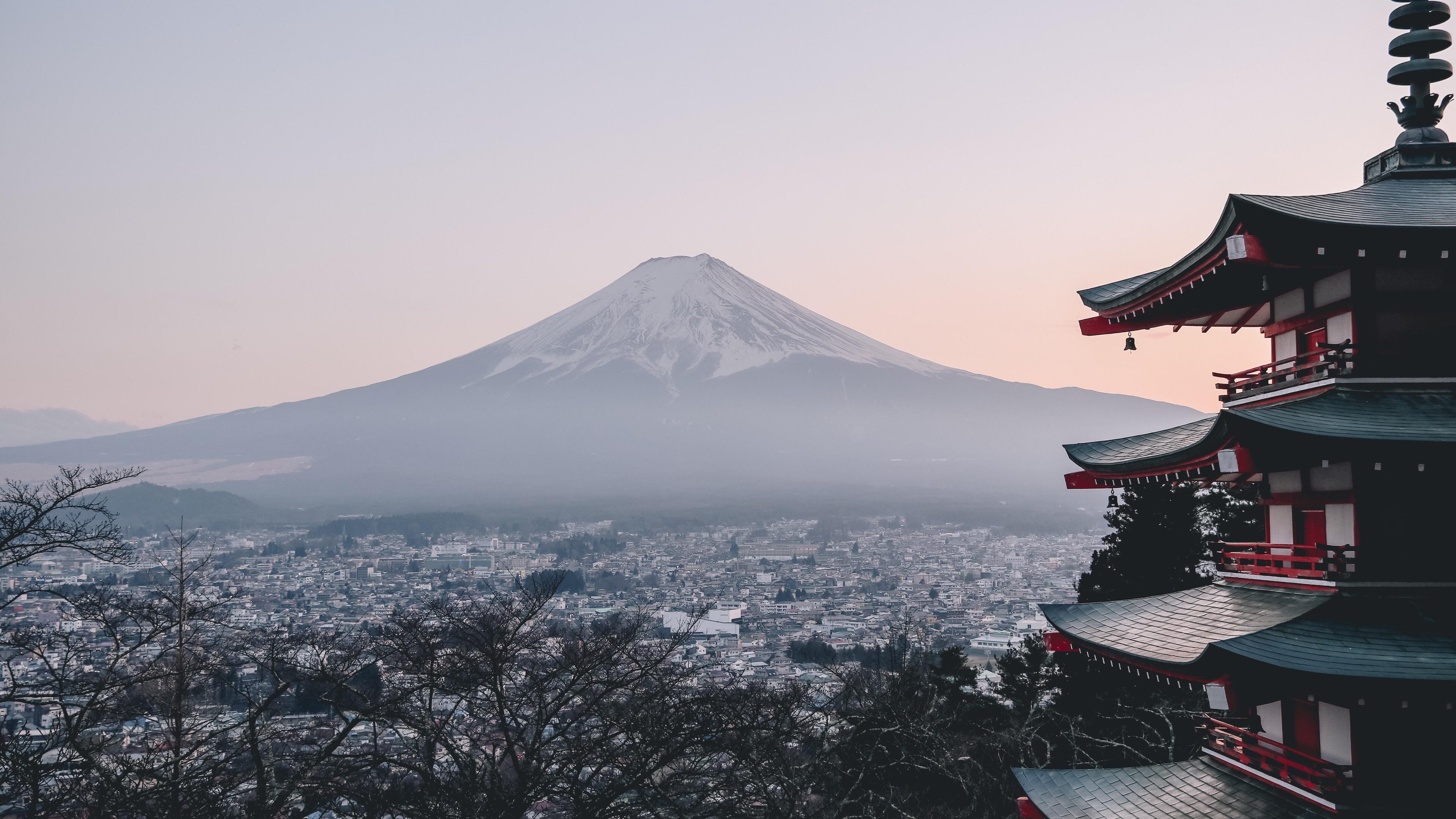 Fuji 4K wallpaper for your desktop or mobile screen free and easy to download