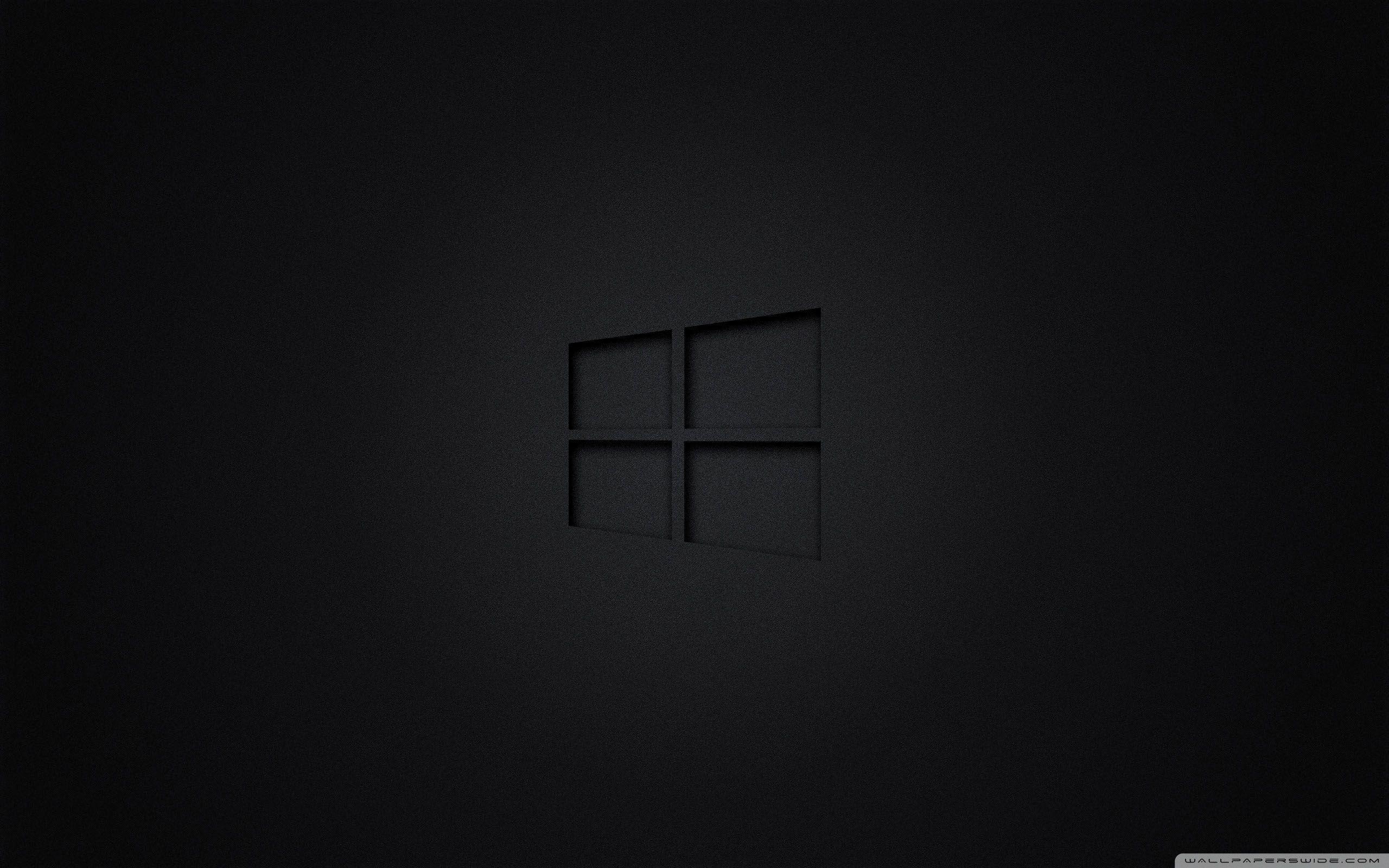 Black Windows Wallpaper