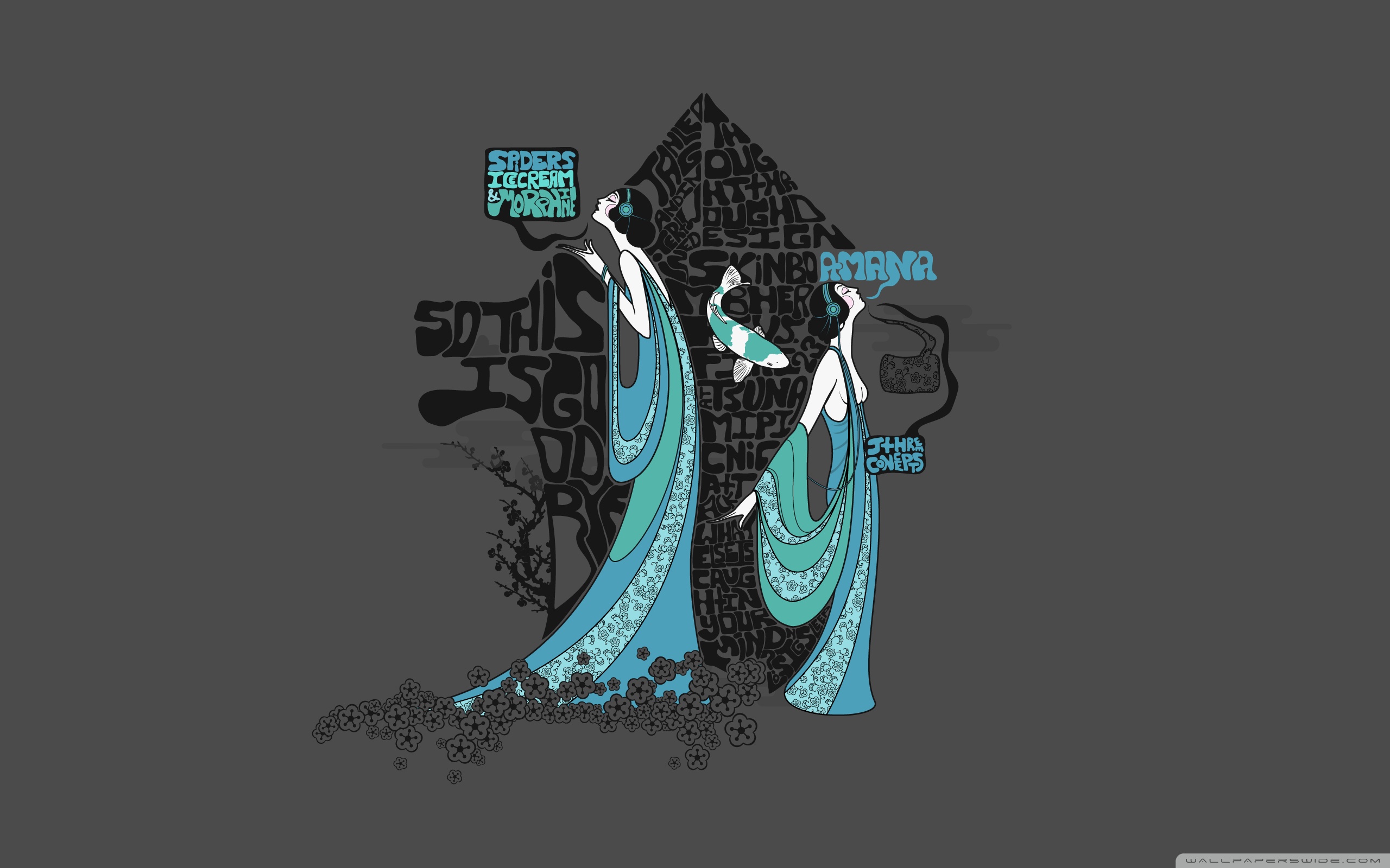 Typography Design Ultra HD Desktop Background Wallpaper for 4K UHD TV, Tablet