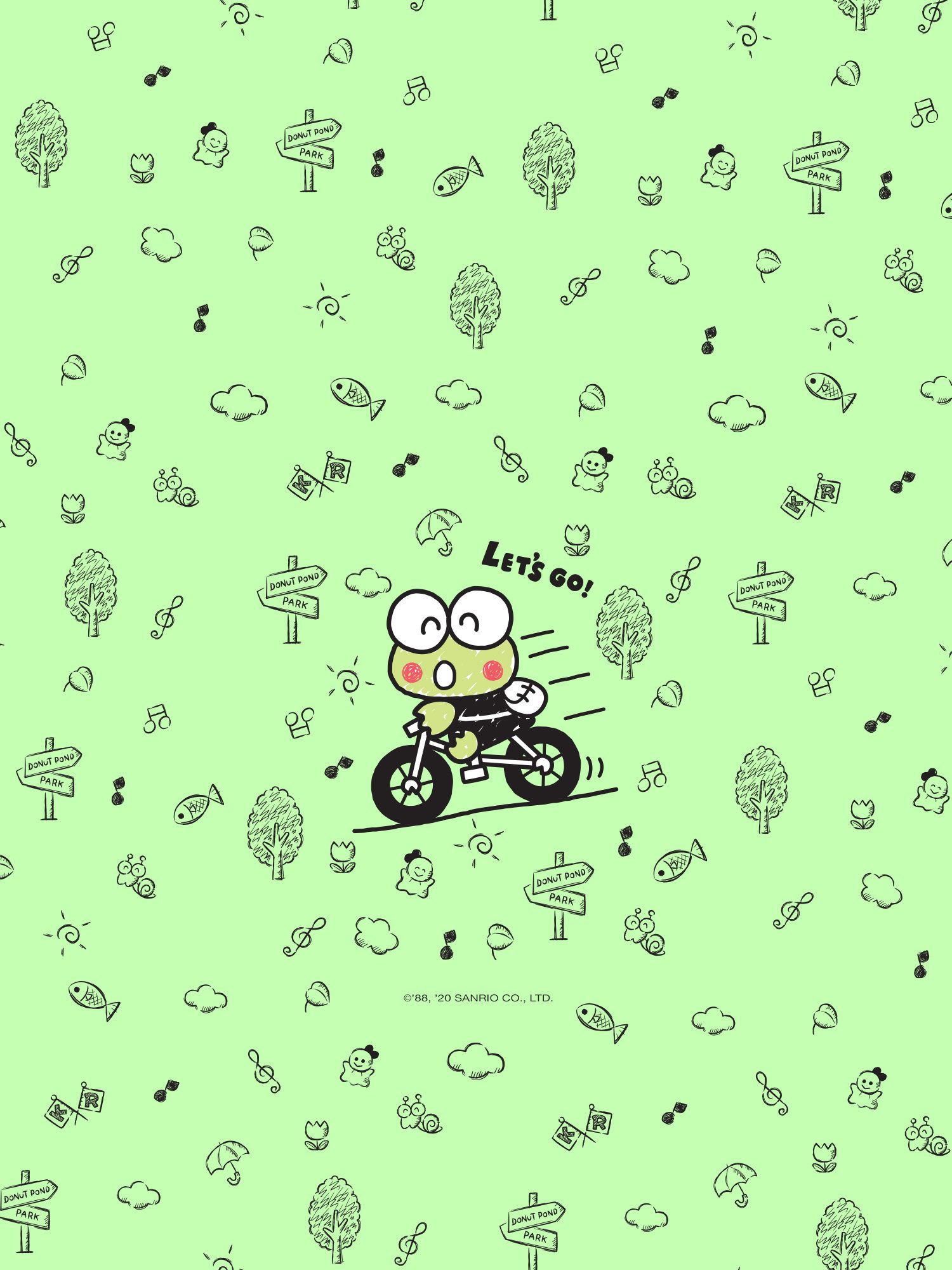 Keroppi Wallpaper