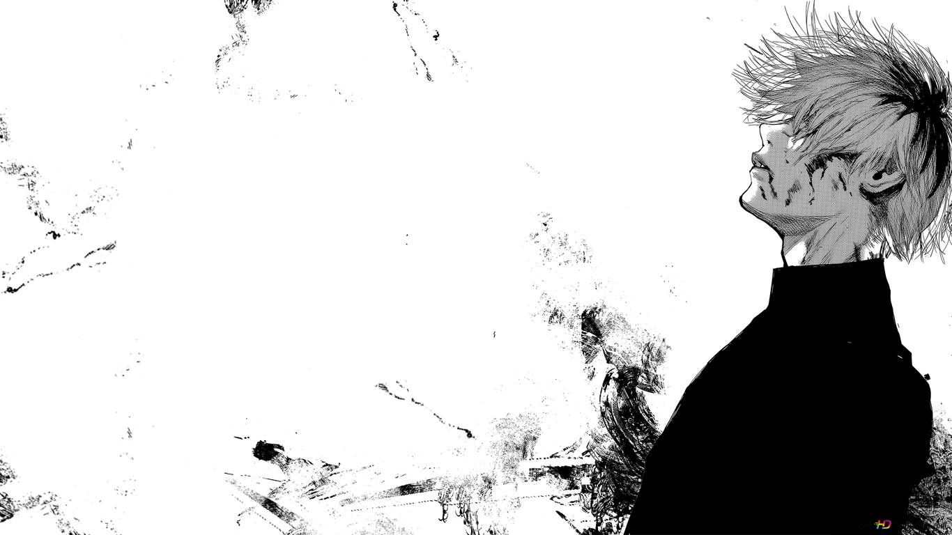 Tokyo Ghoul Re: Sasaki, Ken Kaneki, Black & White HD wallpaper download