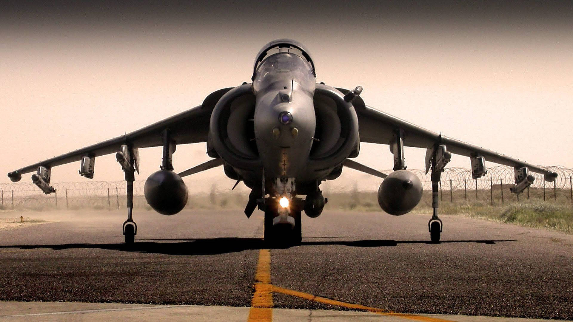Download Mcdonnell Douglas Av 8b Harrier Ii Fighter Jet Wallpaper