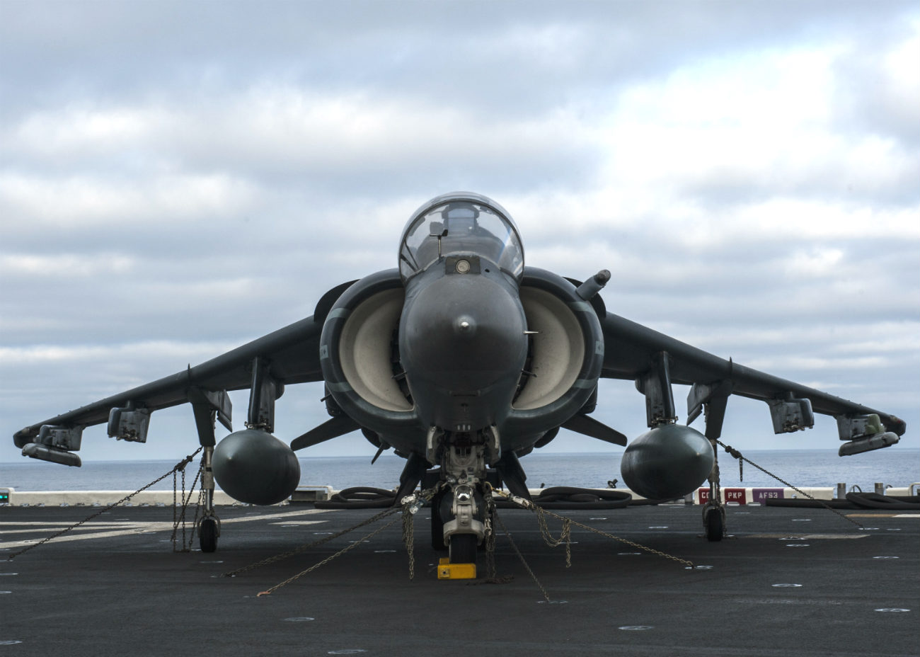 Captivating Image Of The AV 8B Harrier