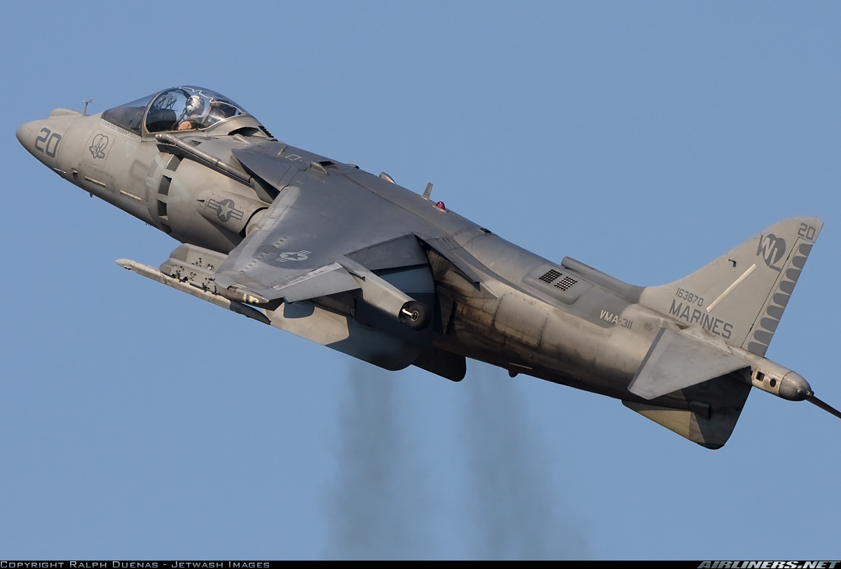 McDonnell Douglas AV 8B Harrier II. Aviation Photo