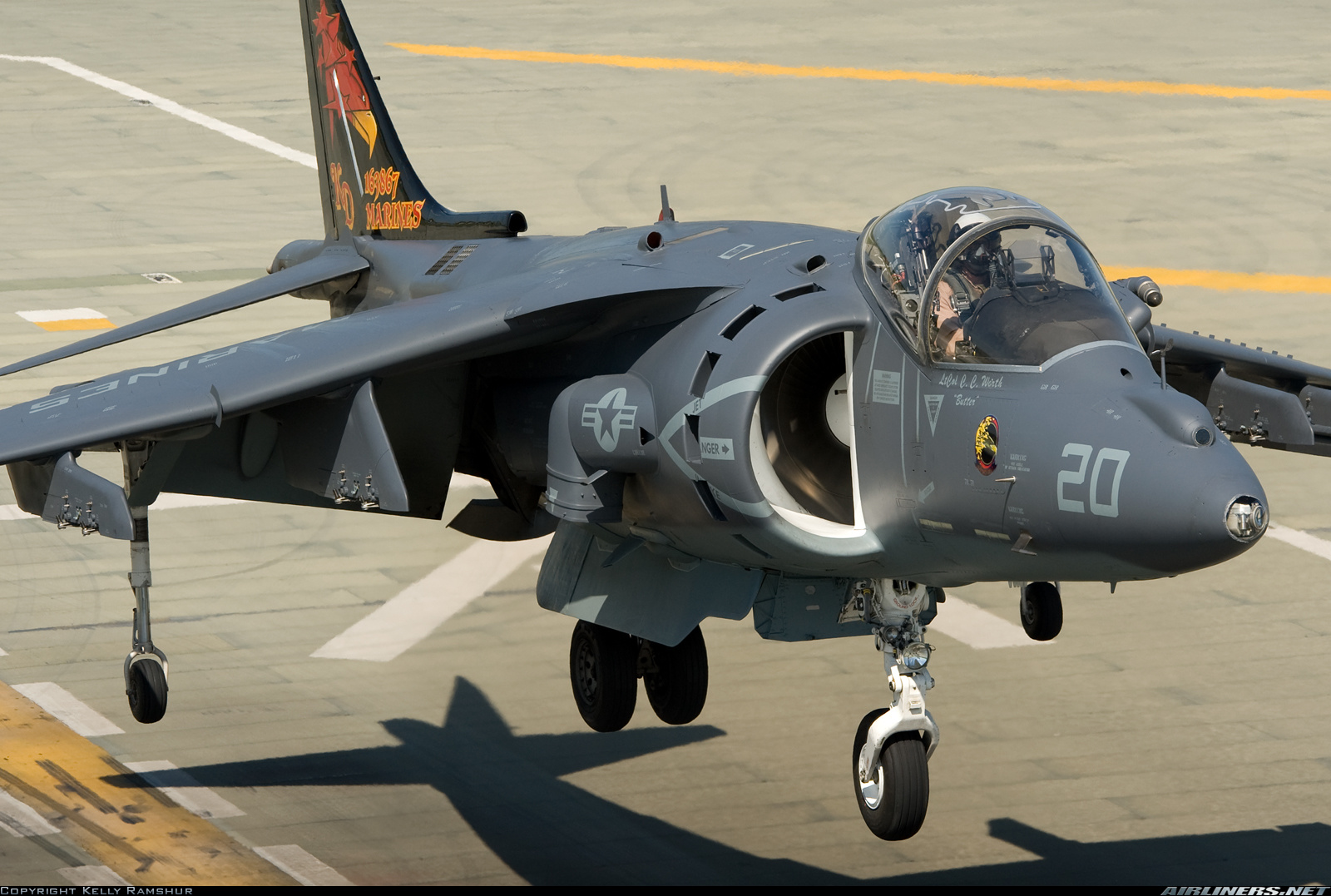 McDonnell Douglas AV 8B Harrier II. Aviation Photo