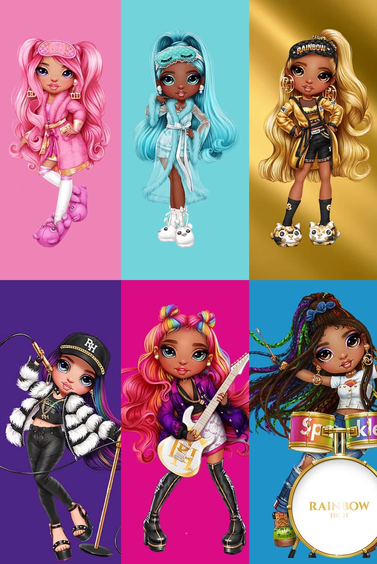 Rainbow High! Wallpaper