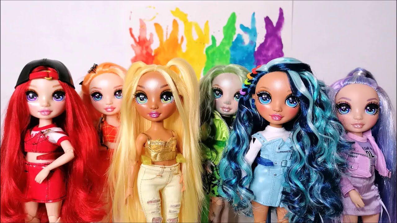 RAINBOW HIGH doll photography