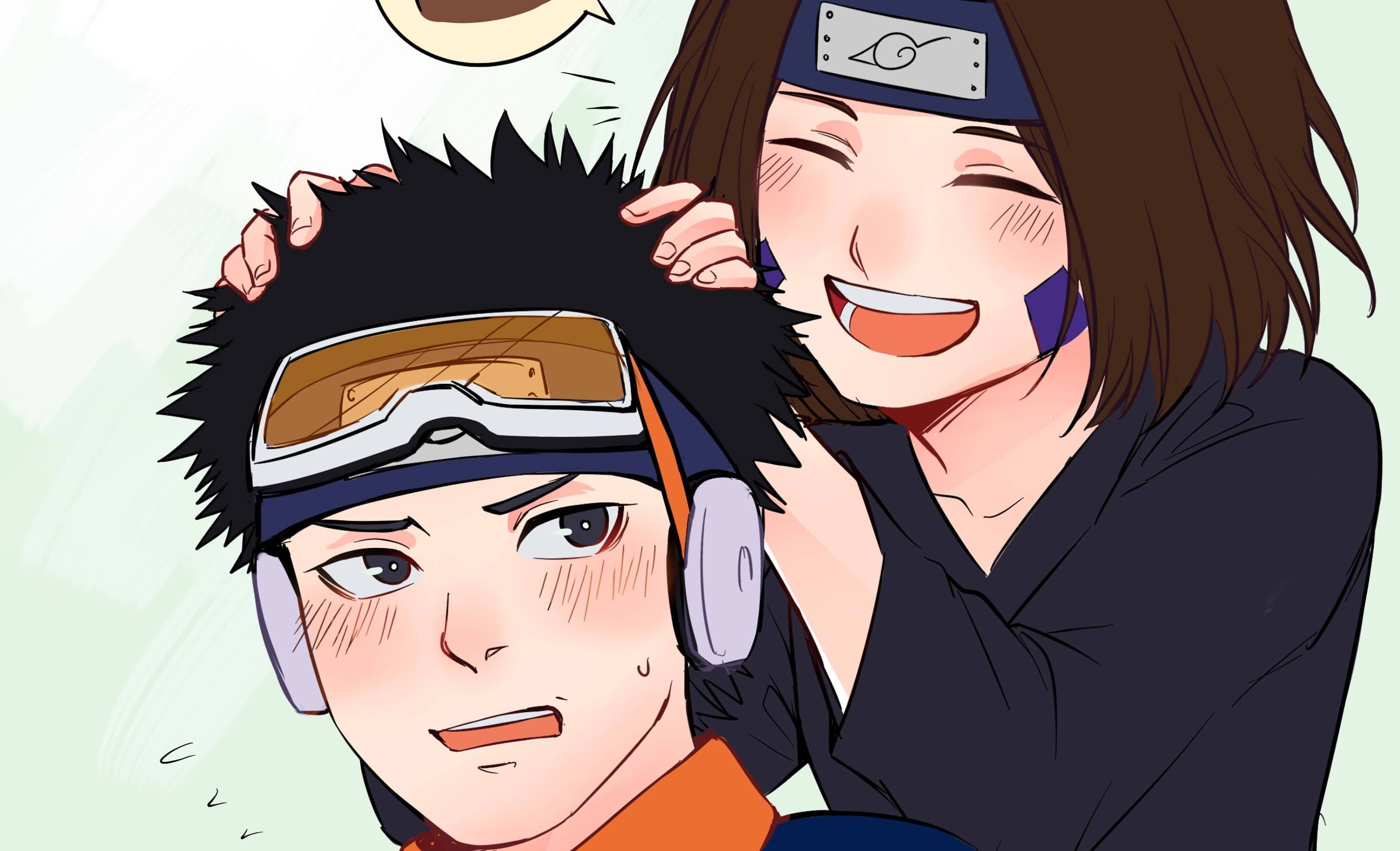 Naruto, Obito Uchiha, and Rin Nohara HD