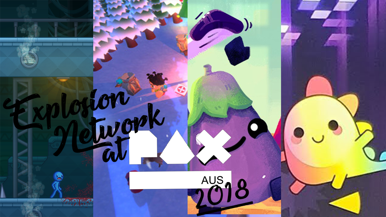 Never Give Up, Scout's Honor, Boomerang Fu, Party Poppers (Indie Round Up ). PAX AUS 2018 Preview