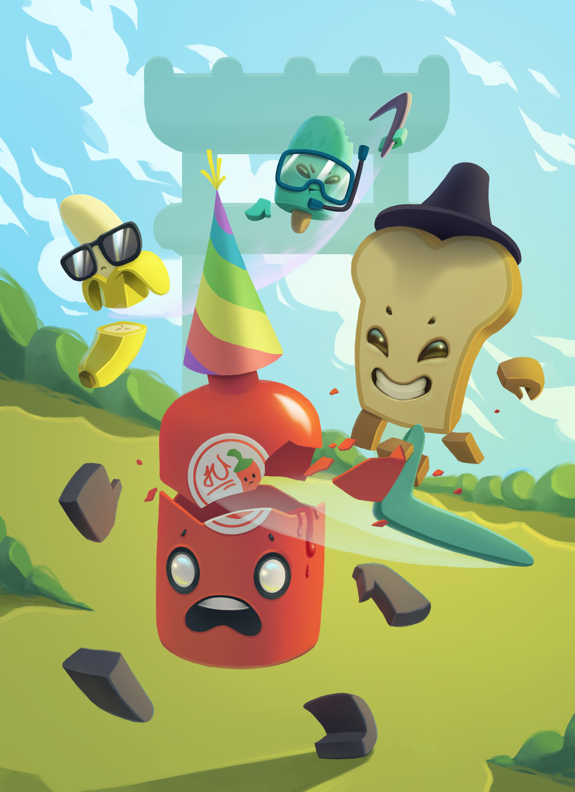 You can't hide from my boomerang