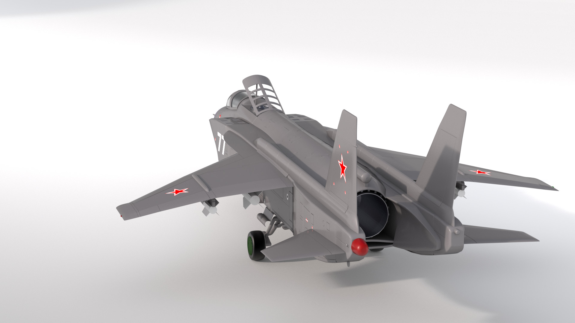 Airplane Model Of Yak 141