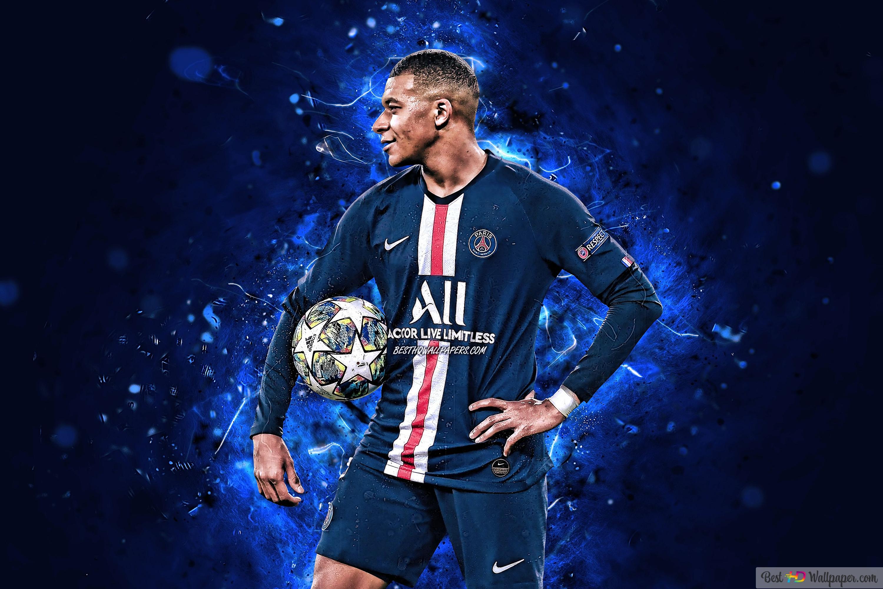 Kylian Mbappe, Young Player Of France National Team And Paris Saint Germain Team 4K Wallpaper Download